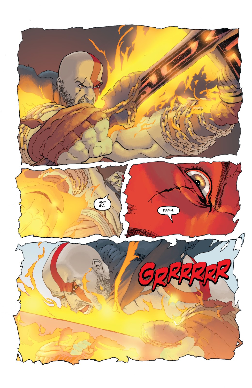 God of War: Fallen God issue 4 - Page 10