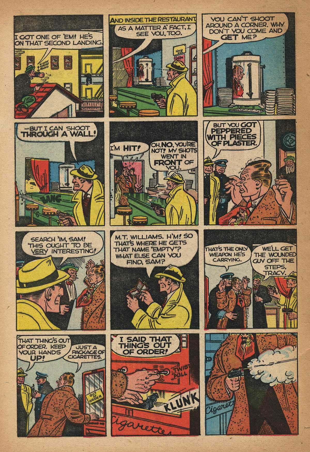 Read online Dick Tracy comic -  Issue #72 - 16