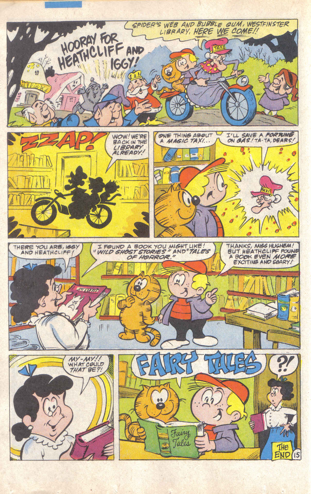 Read online Heathcliff's Funhouse comic -  Issue #6 - 22