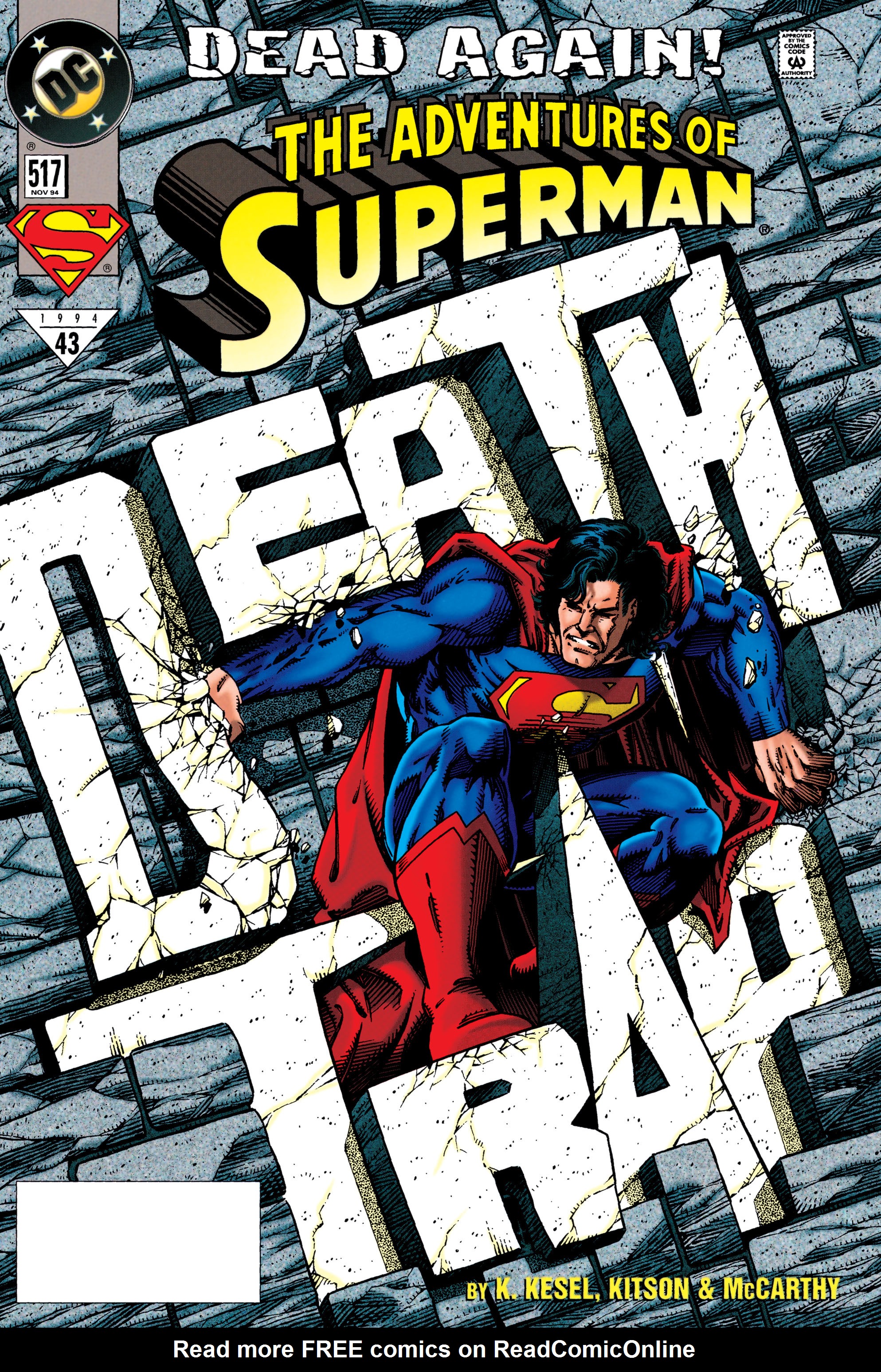 Read online Adventures of Superman (1987) comic -  Issue #517 - 1