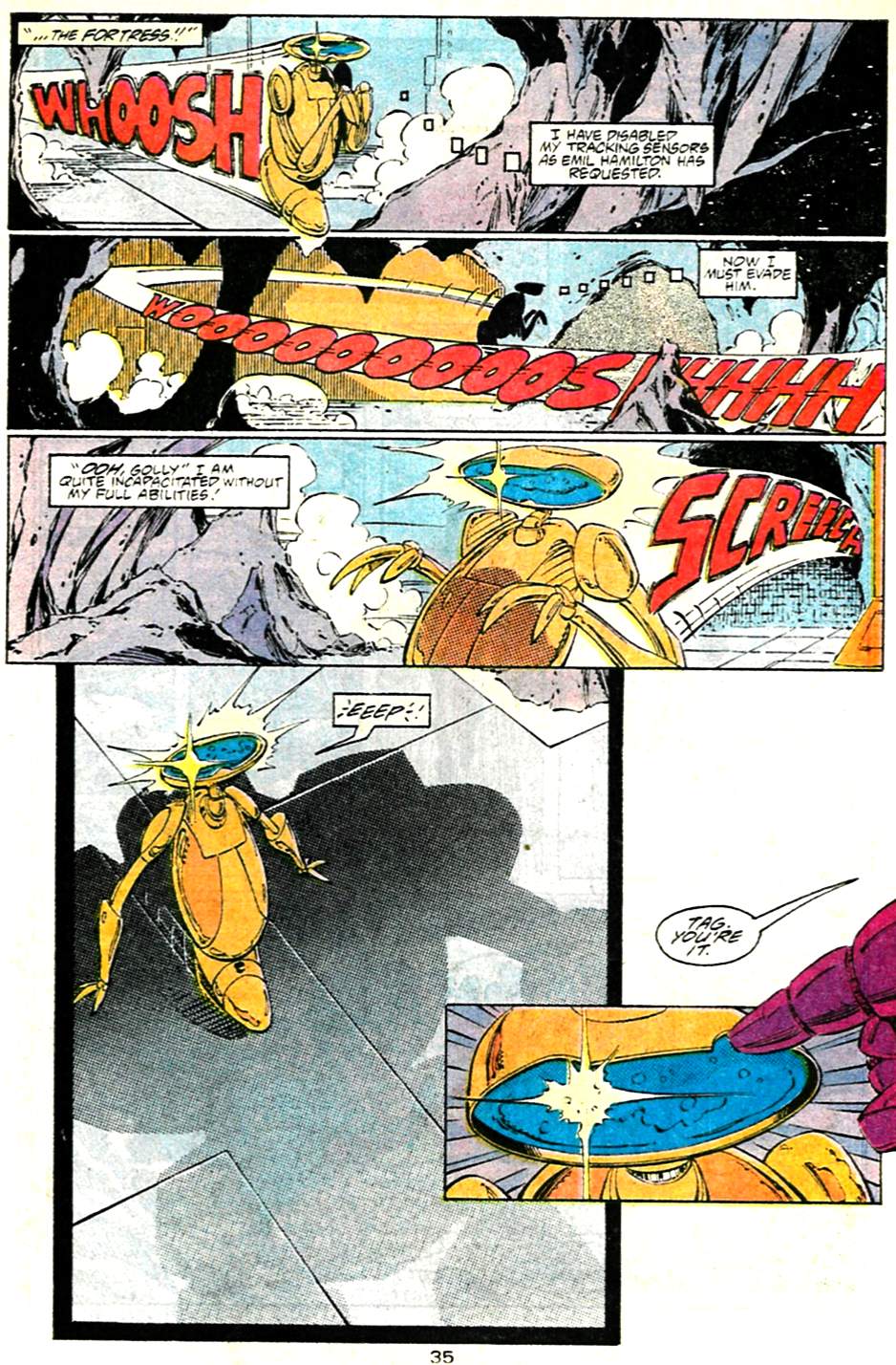 Read online Adventures of Superman (1987) comic -  Issue #480 - 35