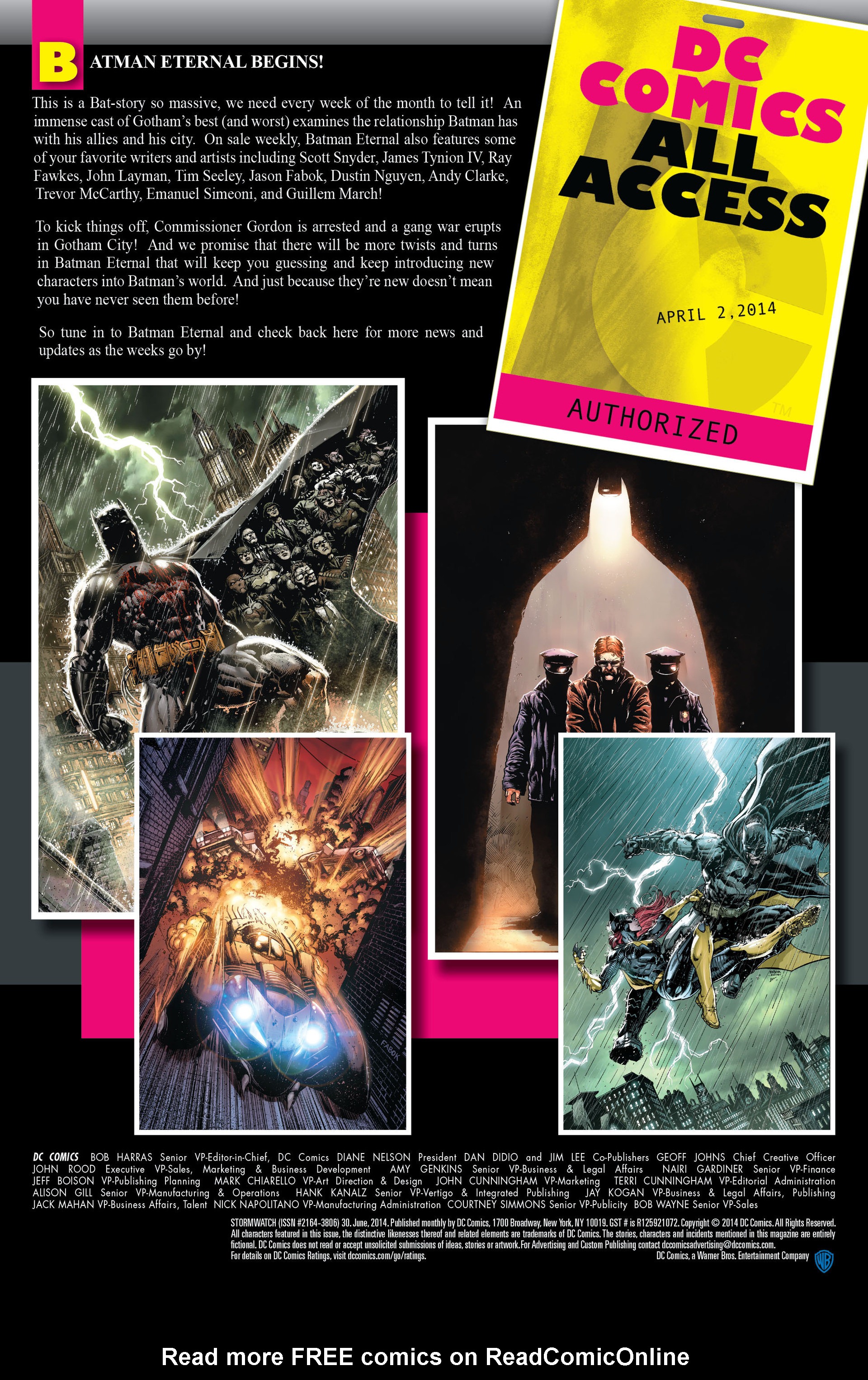 Read online Stormwatch (2011) comic -  Issue #30 - 21