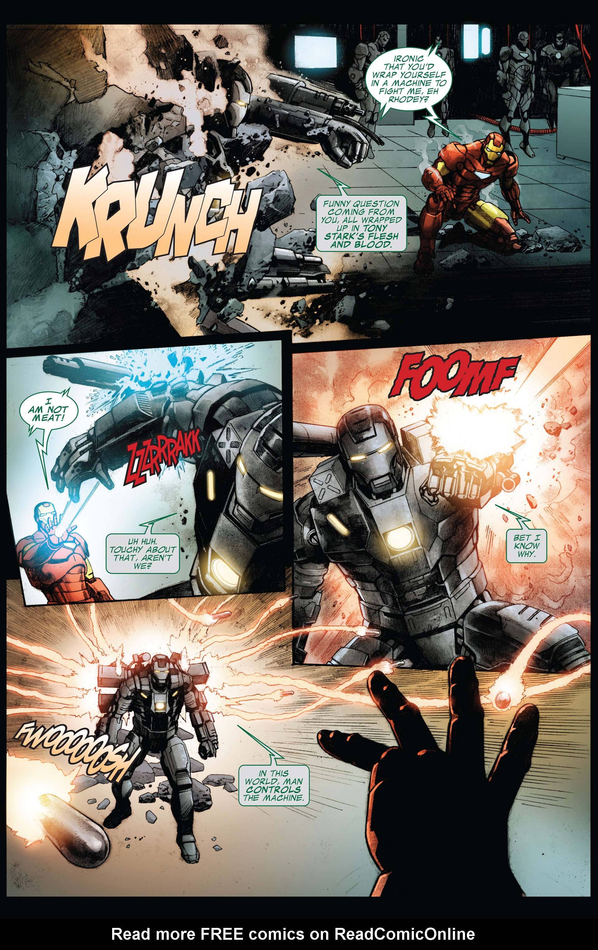 Read online Iron Man: Rapture comic -  Issue #4 - 5