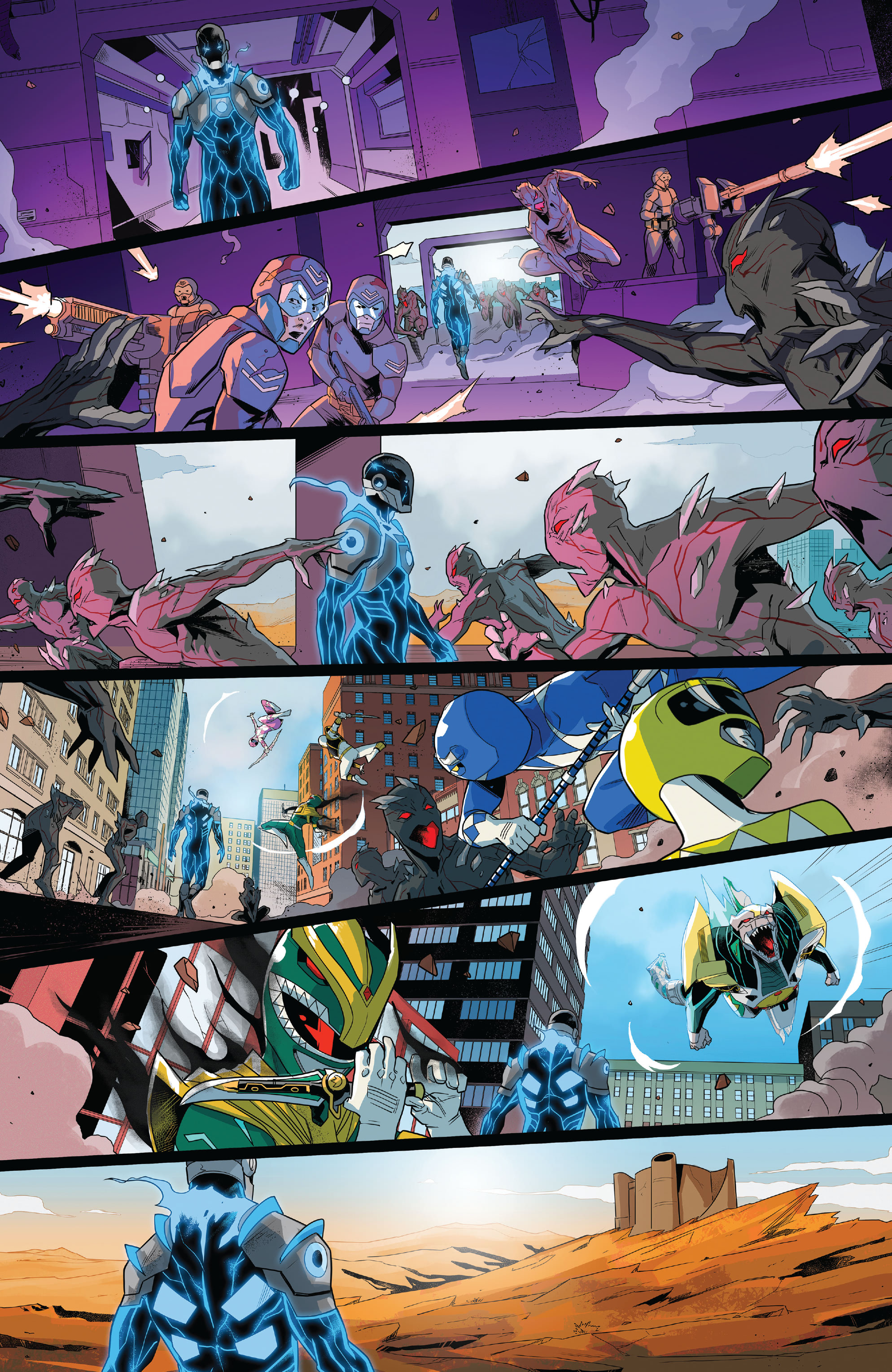 Read online Mighty Morphin Power Rangers comic -  Issue #108 - 6
