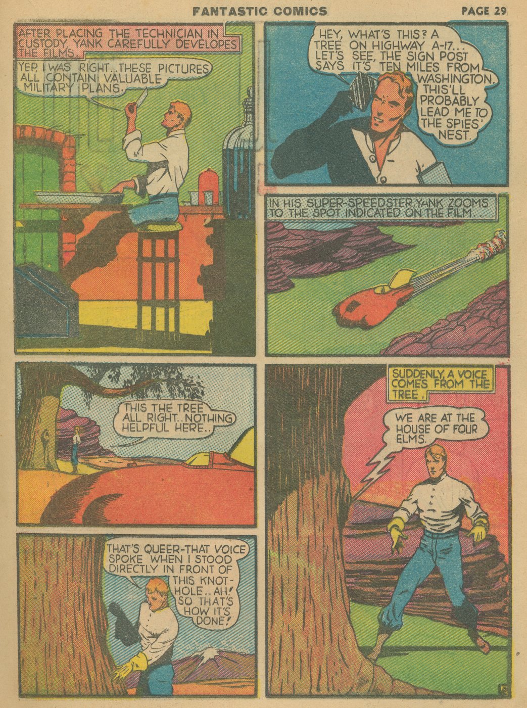 Read online Fantastic Comics comic -  Issue #8 - 31