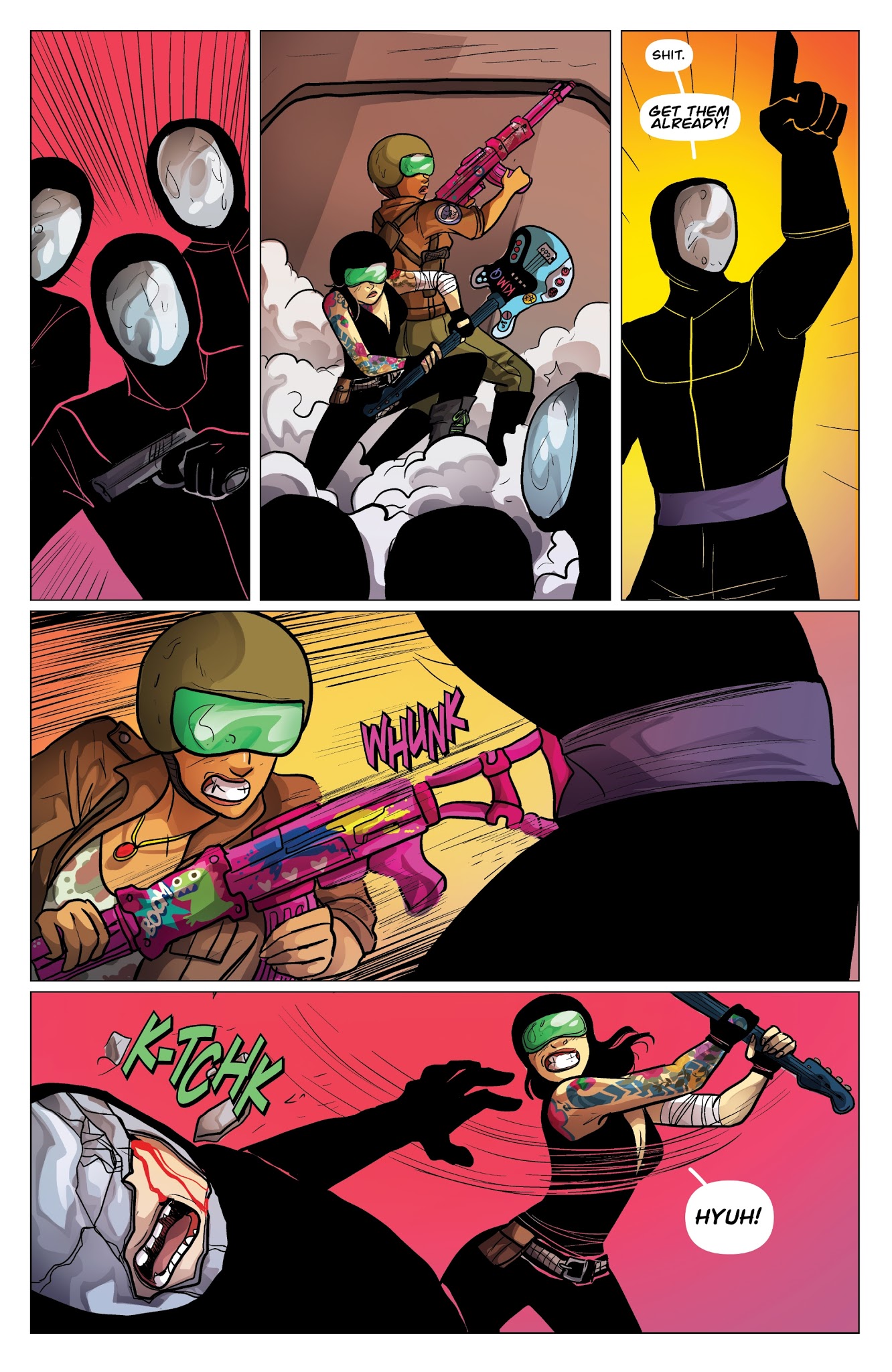 Read online Kim & Kim v2: Love is a Battlefield comic -  Issue #4 - 6