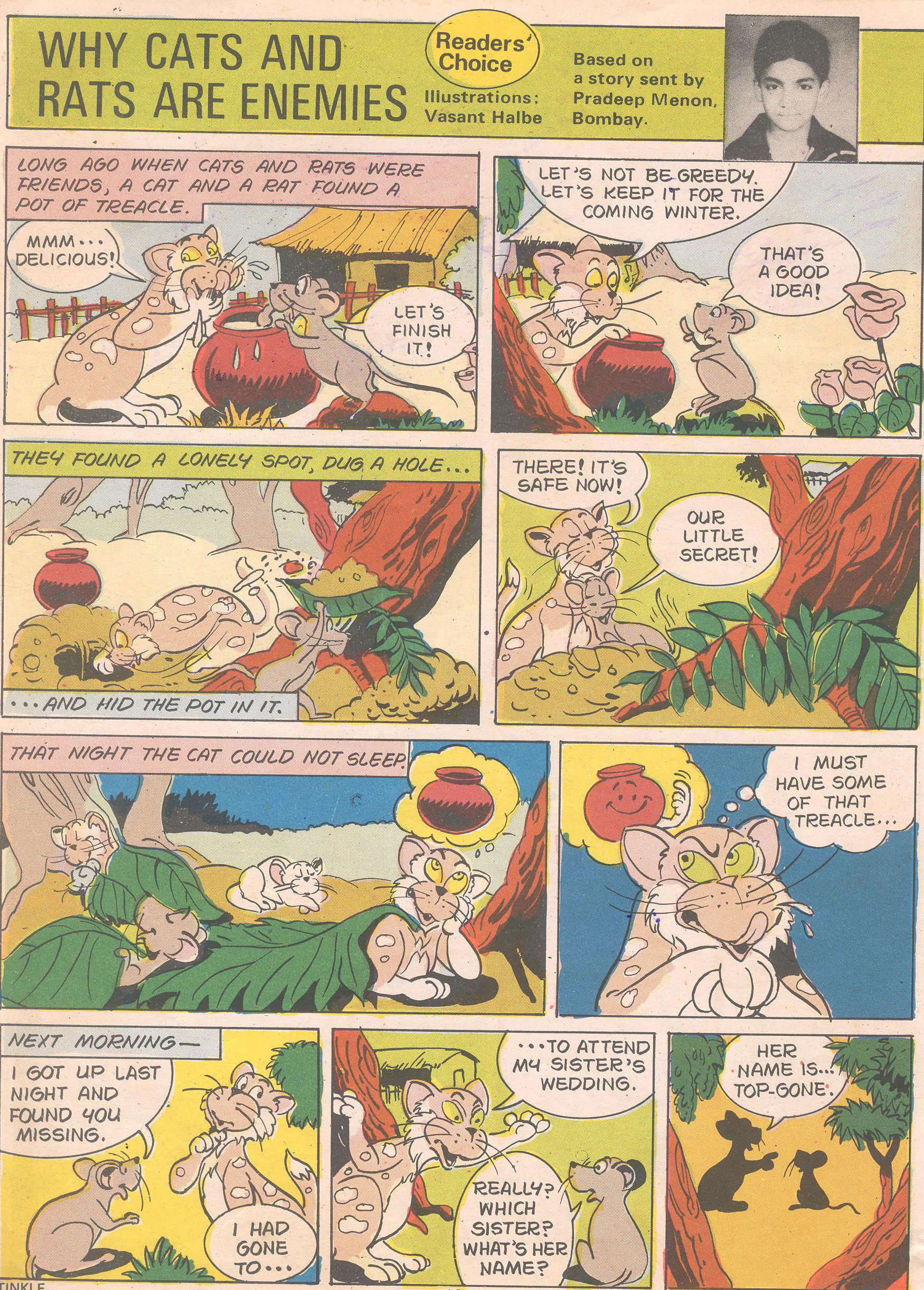 Read online Tinkle comic -  Issue #17 - 20