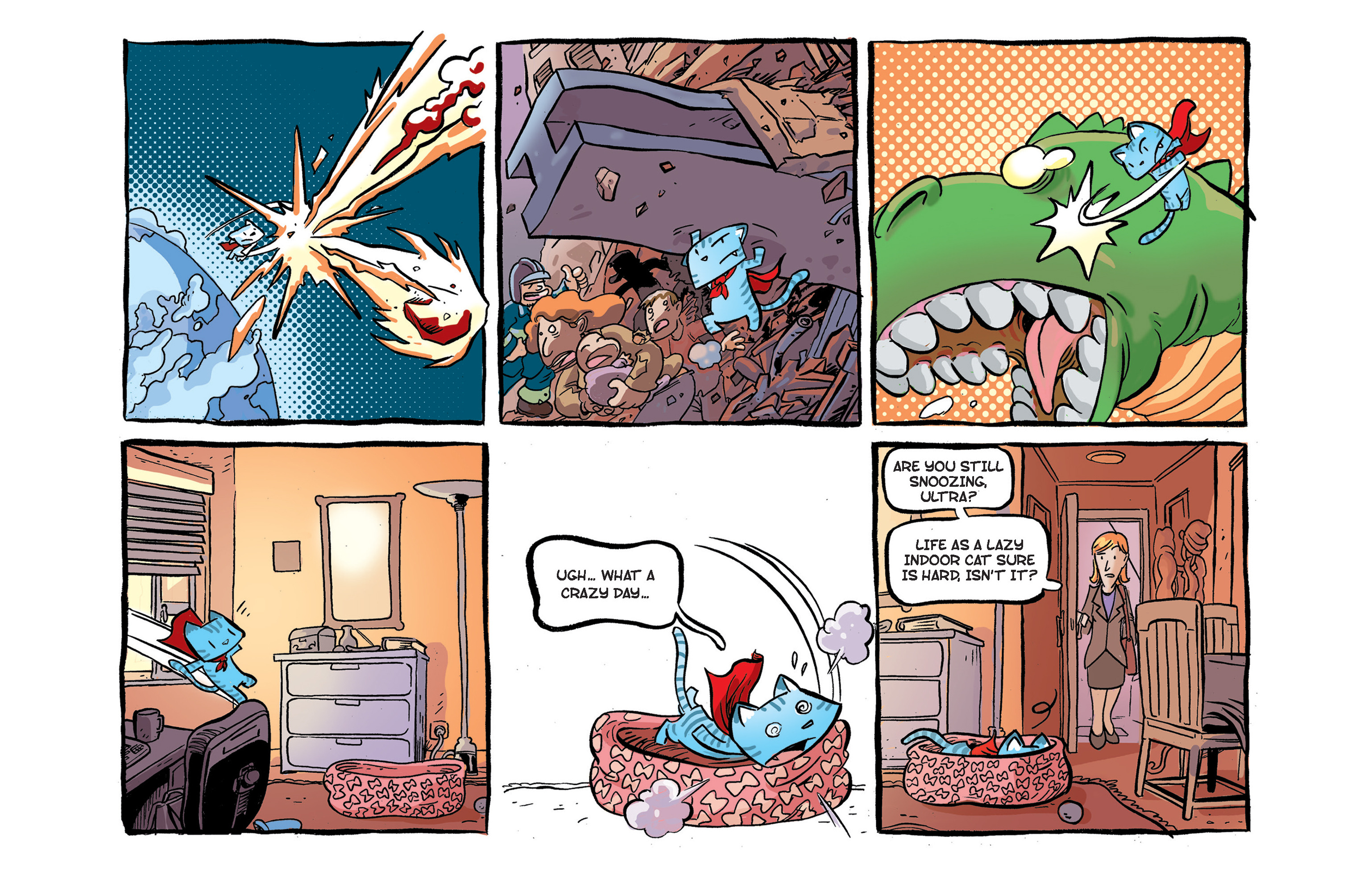 Read online Ultracat comic -  Issue #1 - 4
