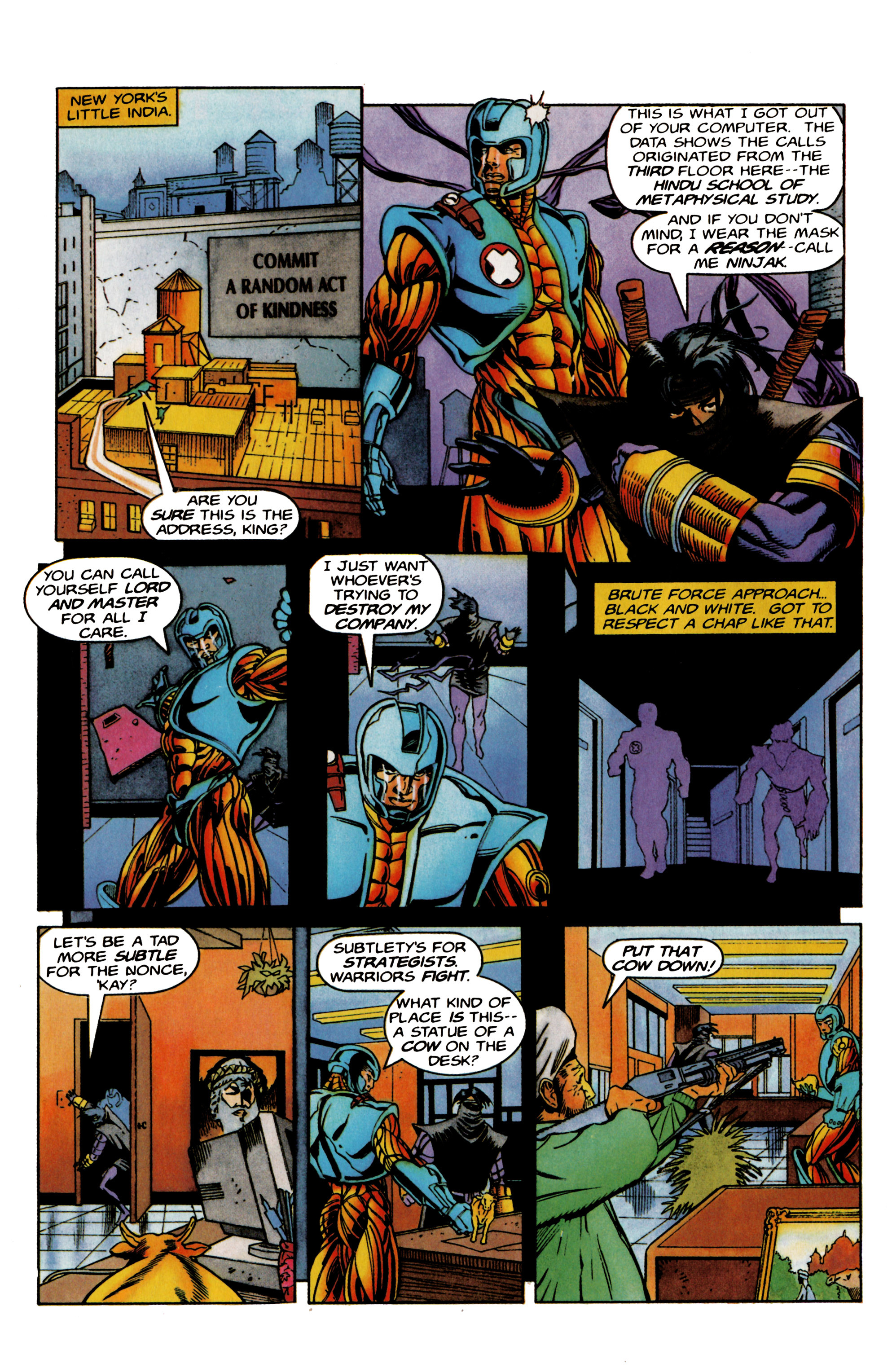Read online Valiant Masters Ninjak comic -  Issue # TPB (Part 2) - 27