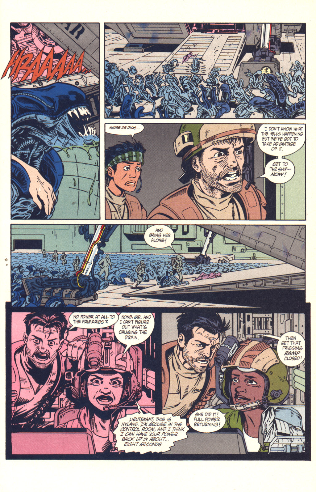 Read online Aliens: Colonial Marines comic -  Issue #9 - 22