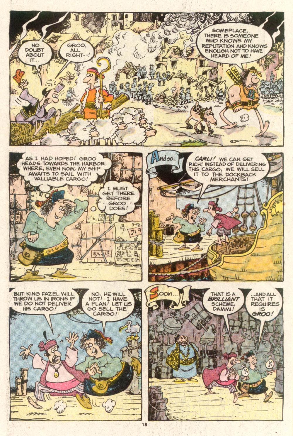 Read online Sergio Aragonés Groo the Wanderer comic -  Issue #48 - 18