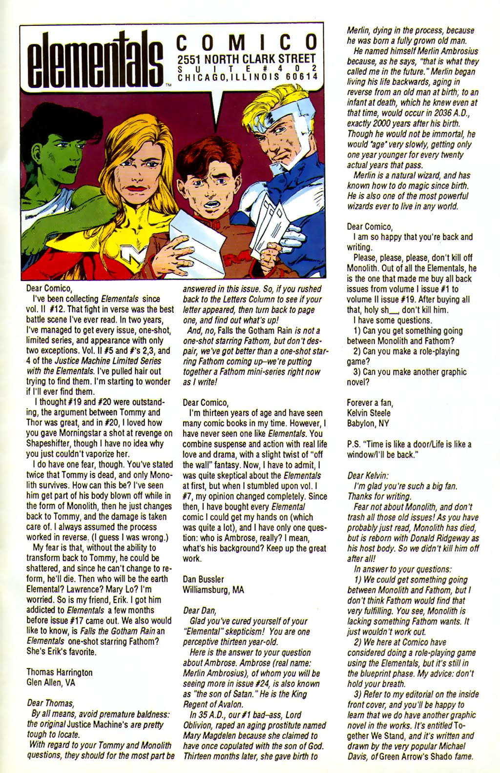 Read online Elementals (1989) comic -  Issue #23 - 27