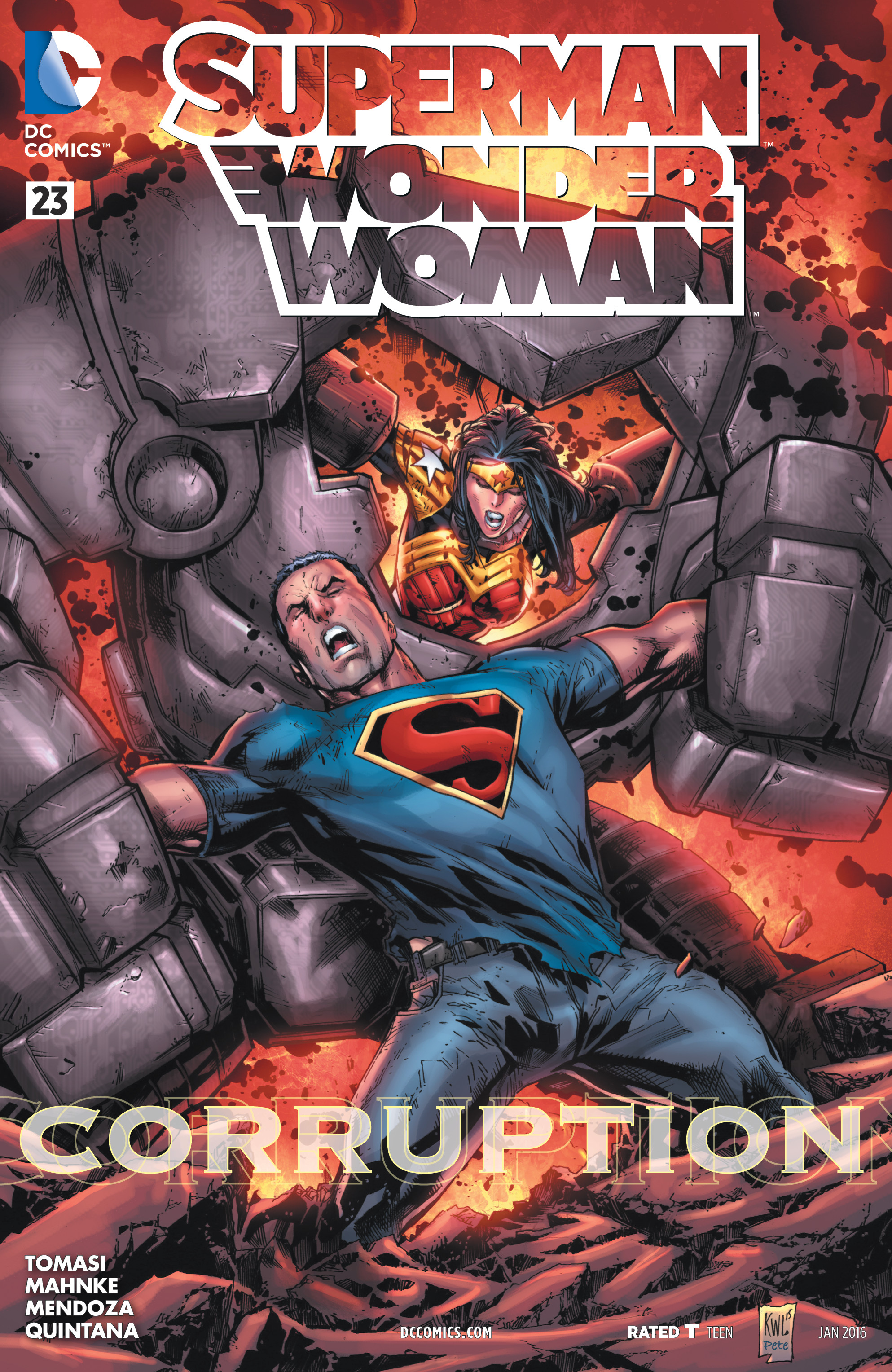 Read online Superman/Wonder Woman comic -  Issue #23 - 1