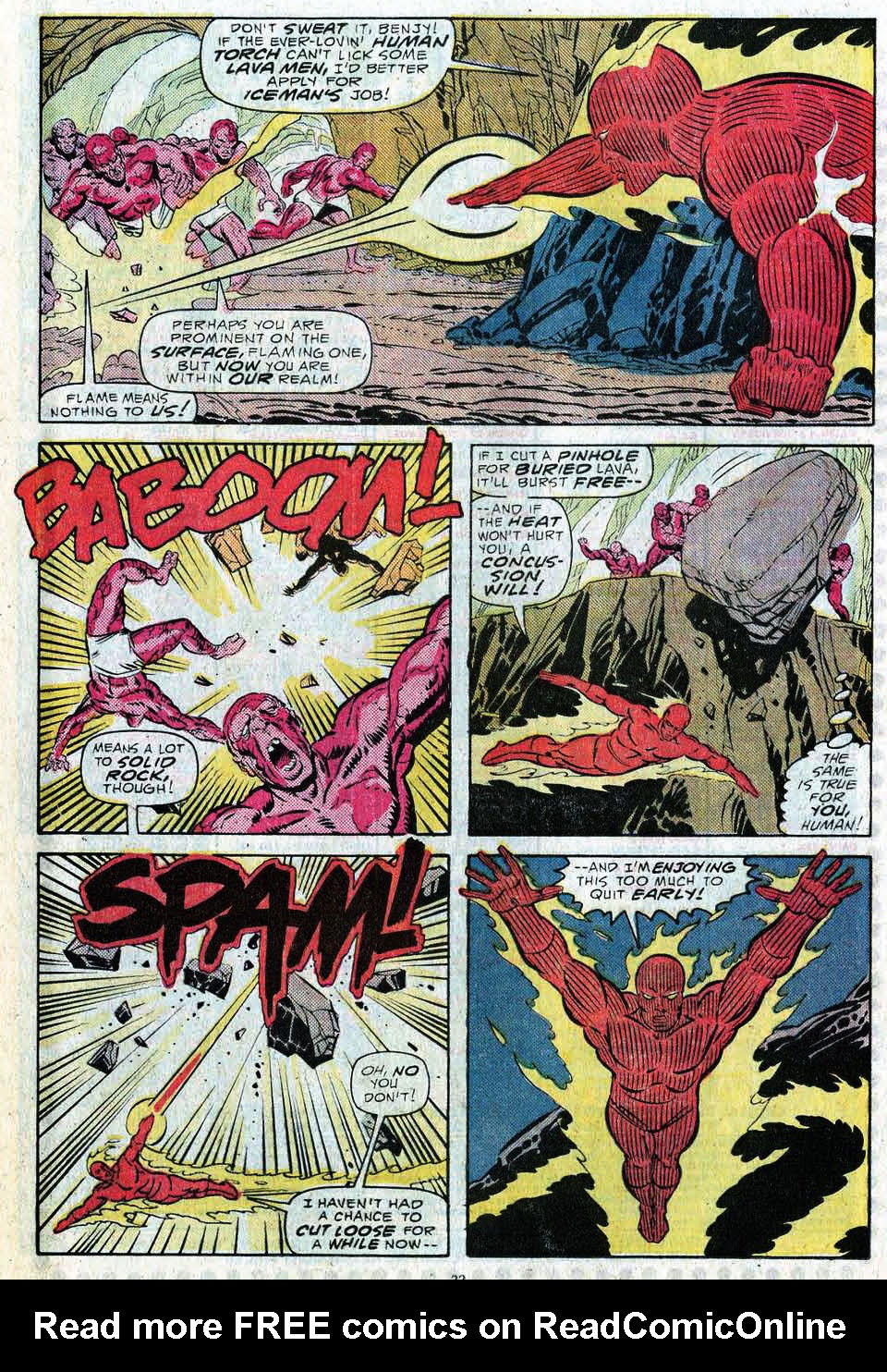 Read online Fantastic Four (1961) comic -  Issue #313 - 23