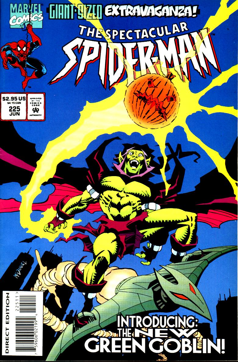 Read online The Spectacular Spider-Man (1976) comic -  Issue #225 - 1