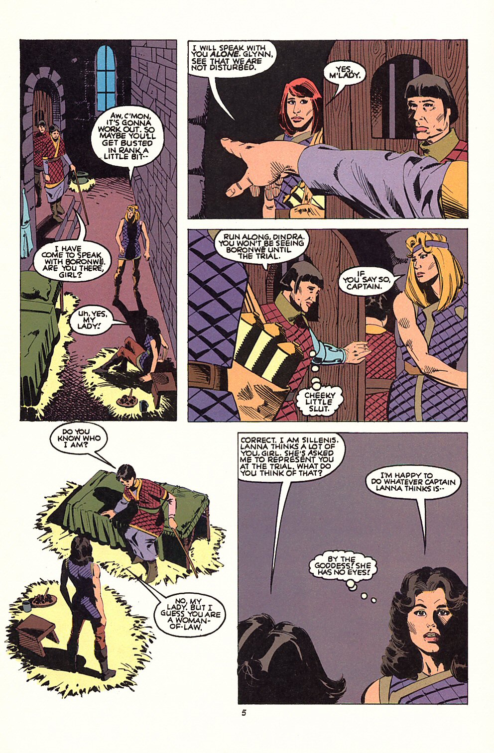 Read online Sisterhood of Steel comic -  Issue #7 - 7