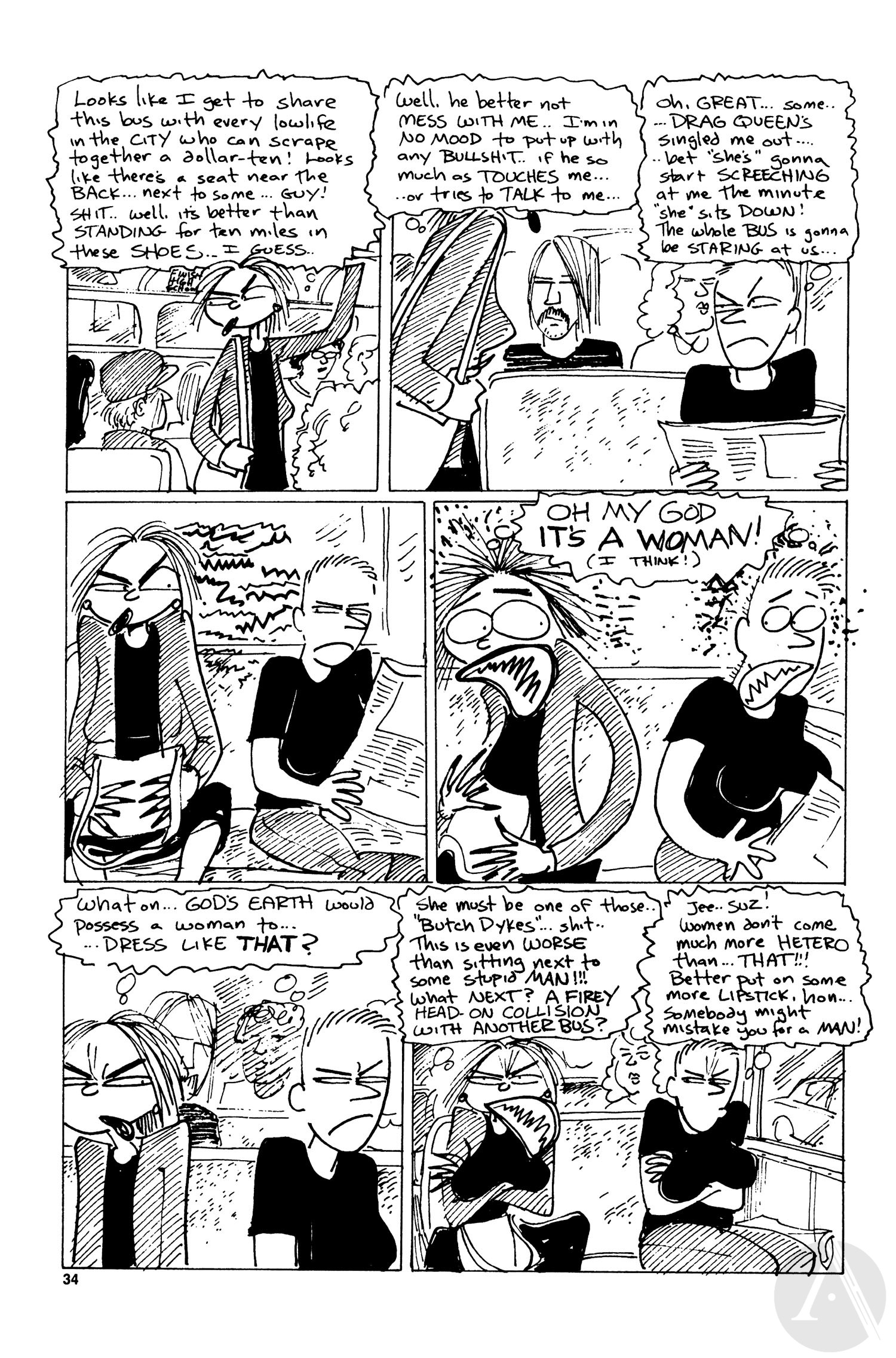 Read online Bitchy Butch: World's Angriest Dyke comic -  Issue # TPB - 40