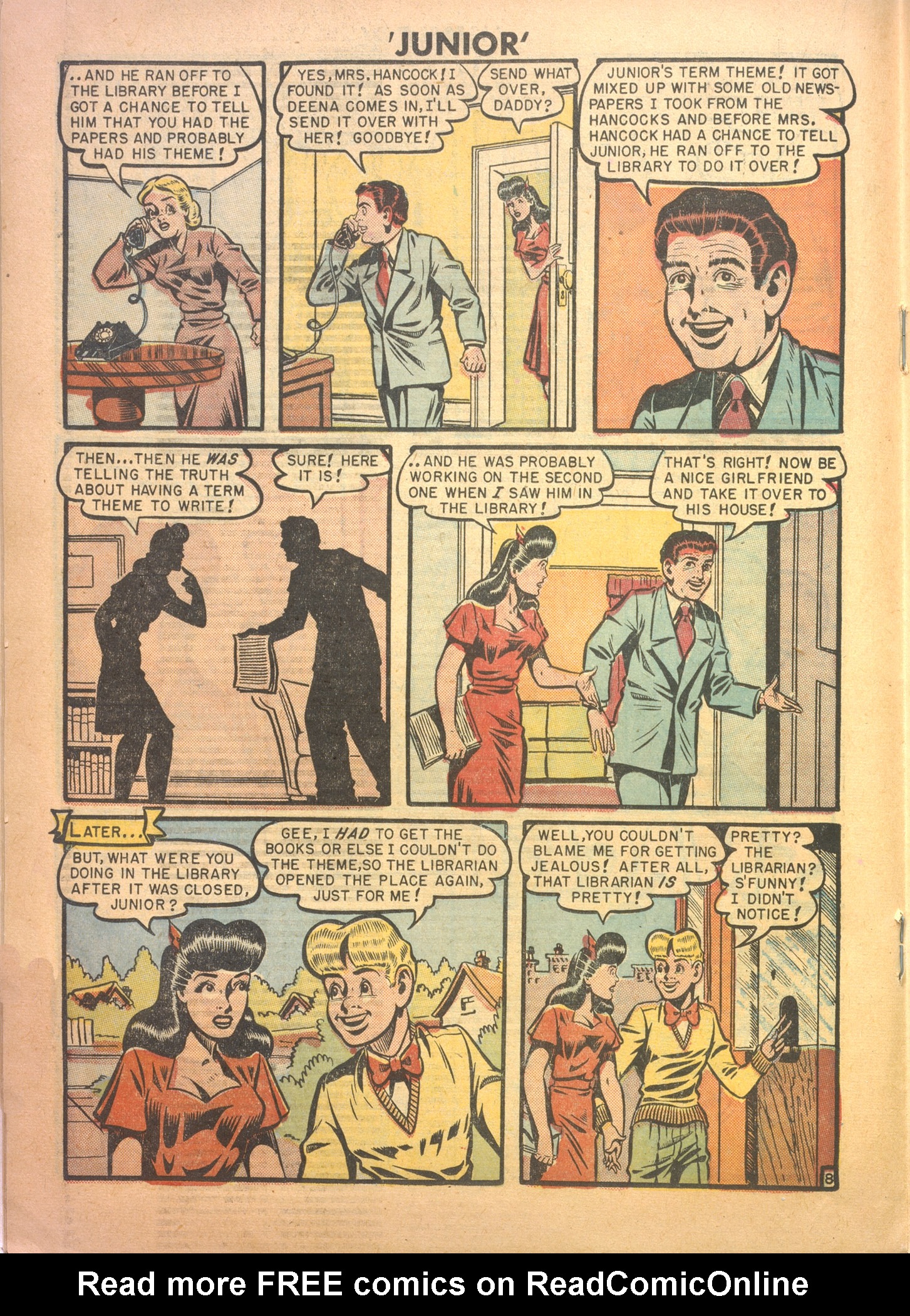Read online Junior (1947) comic -  Issue #15 - 18
