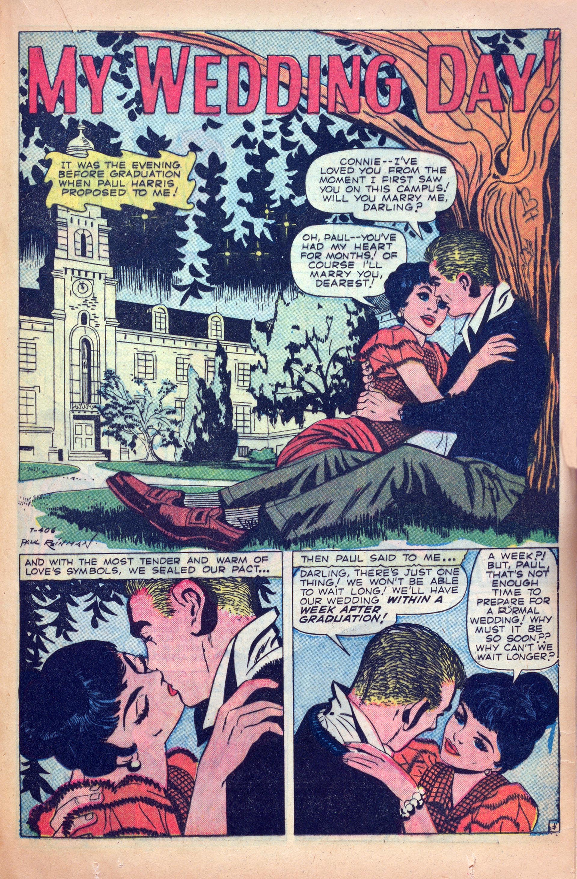 Read online Love Romances comic -  Issue #84 - 21