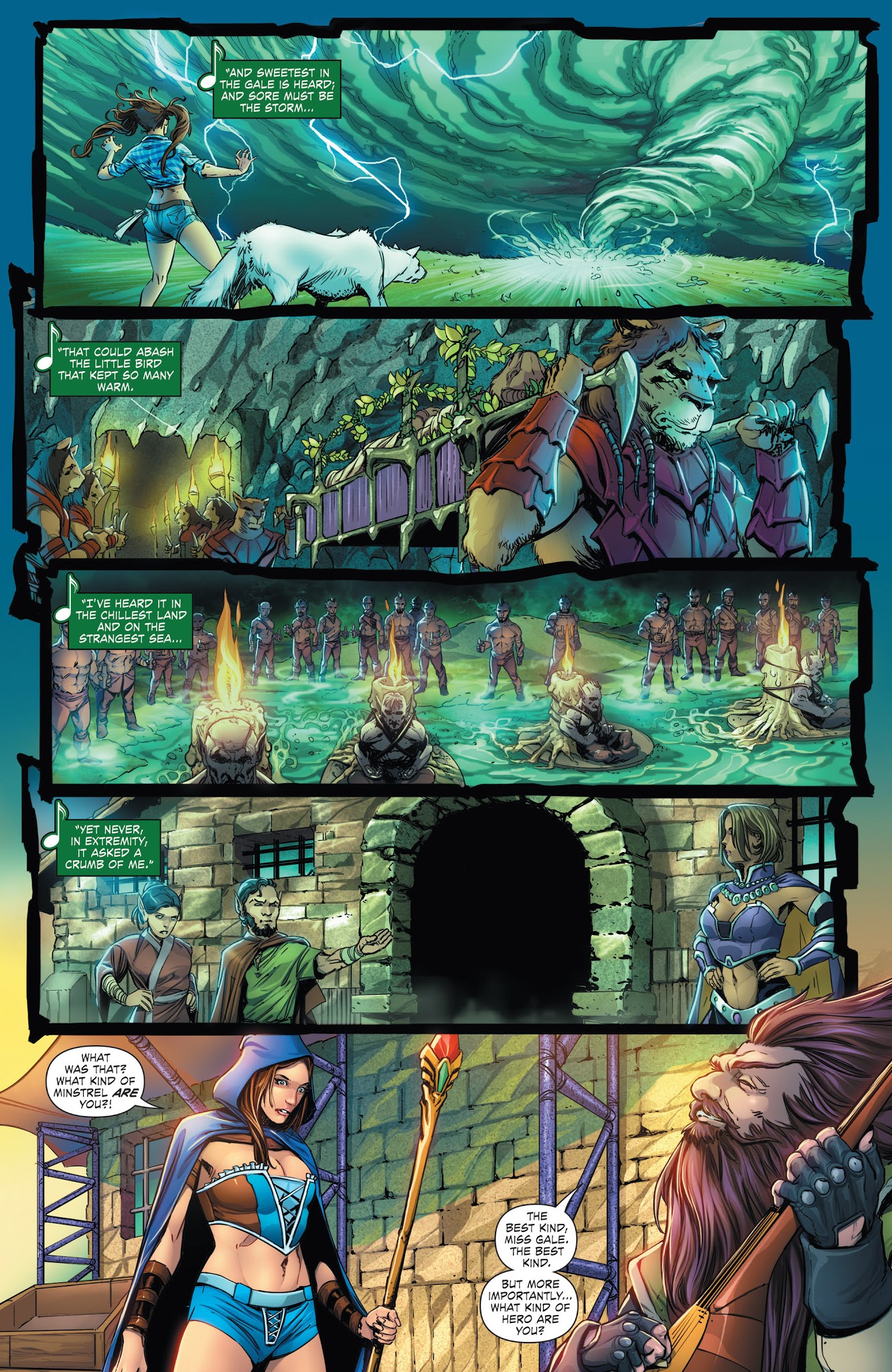 Read online Grimm Fairy Tales presents Oz: Reign of the Witch Queen comic -  Issue #1 - 21