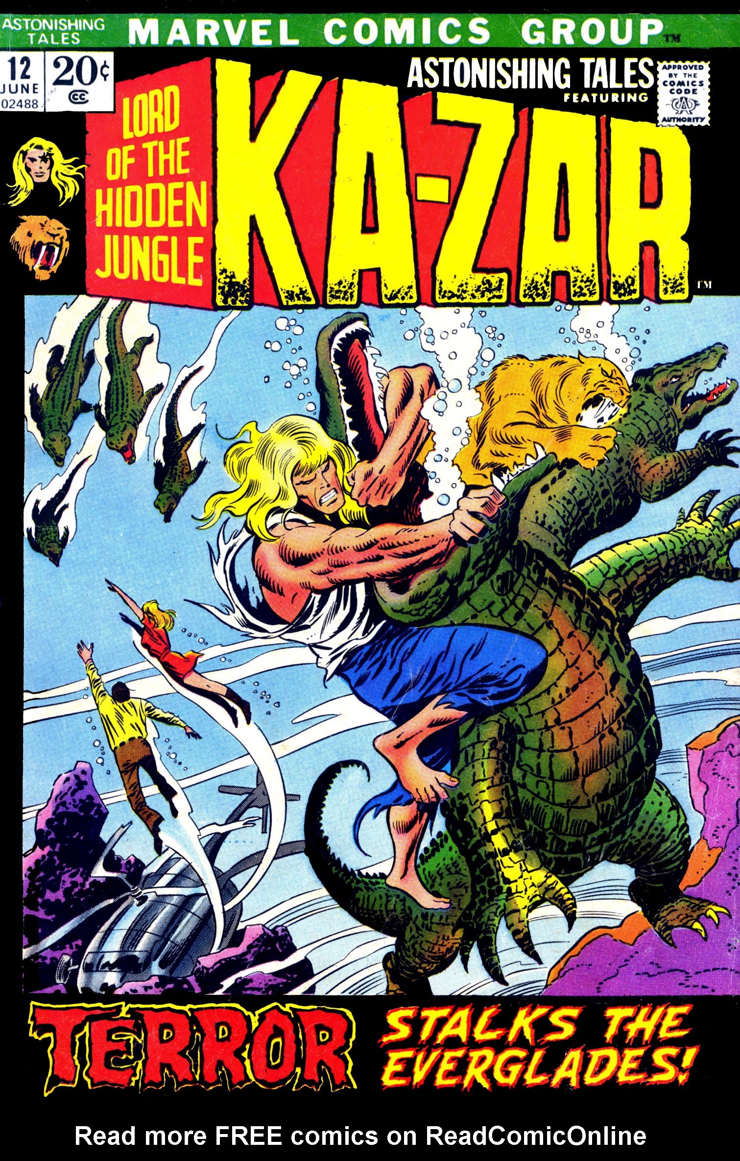 Read online Astonishing Tales (1970) comic -  Issue #12 - 1