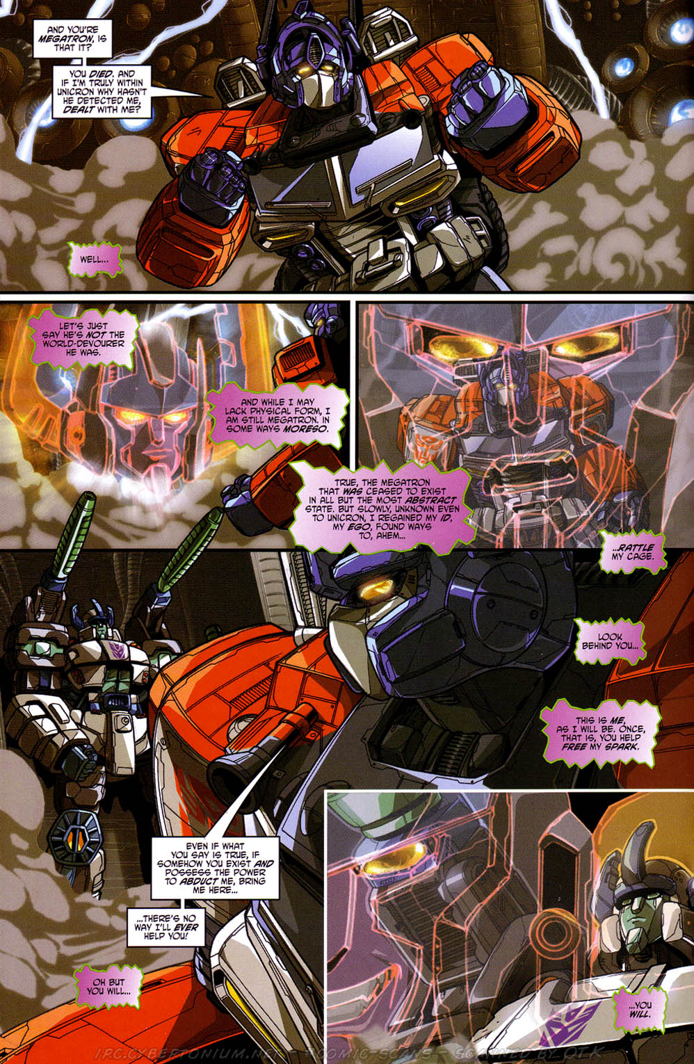 Read online Transformers Energon comic -  Issue #26 - 10