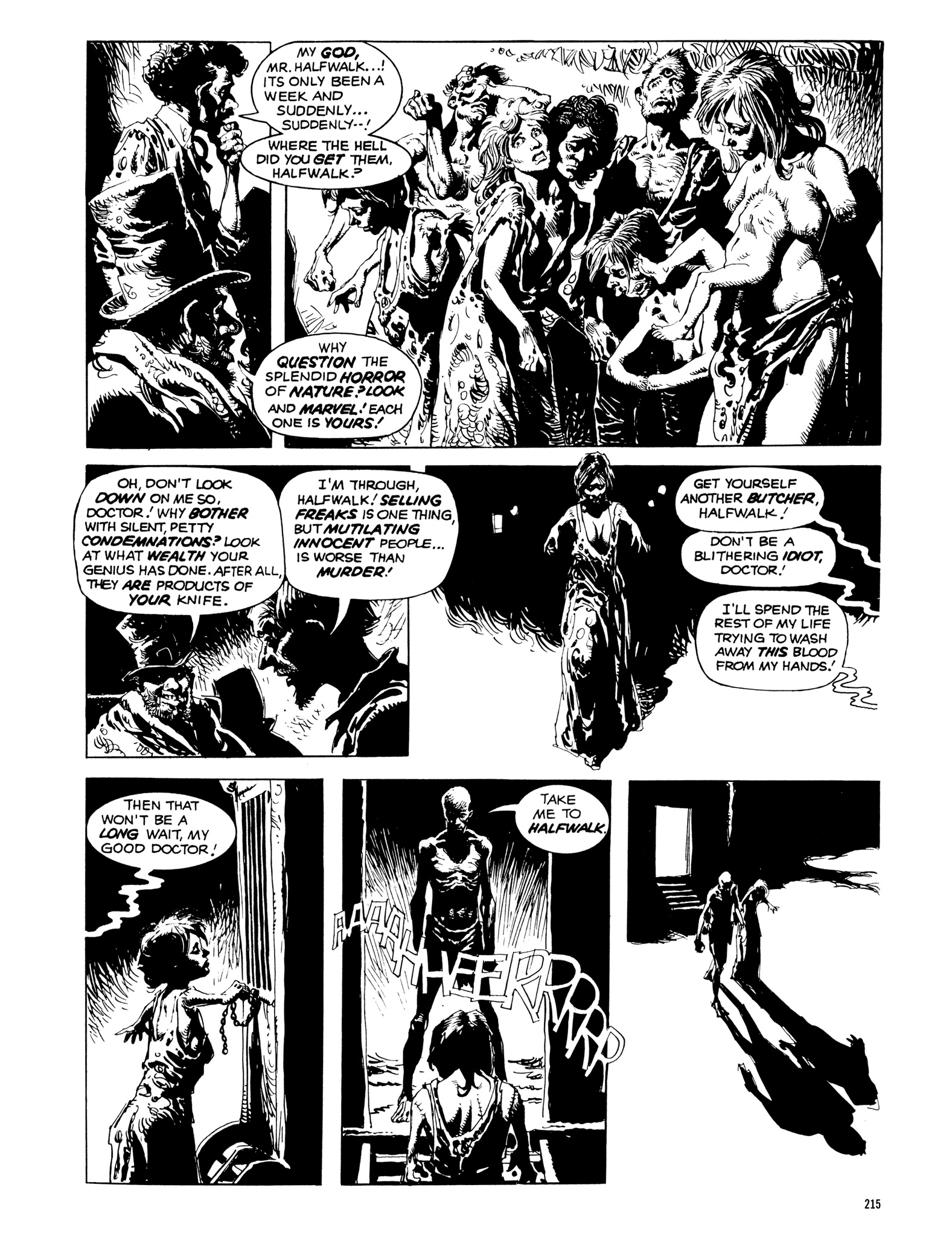 Read online Eerie Archives comic -  Issue # TPB 14 - 216