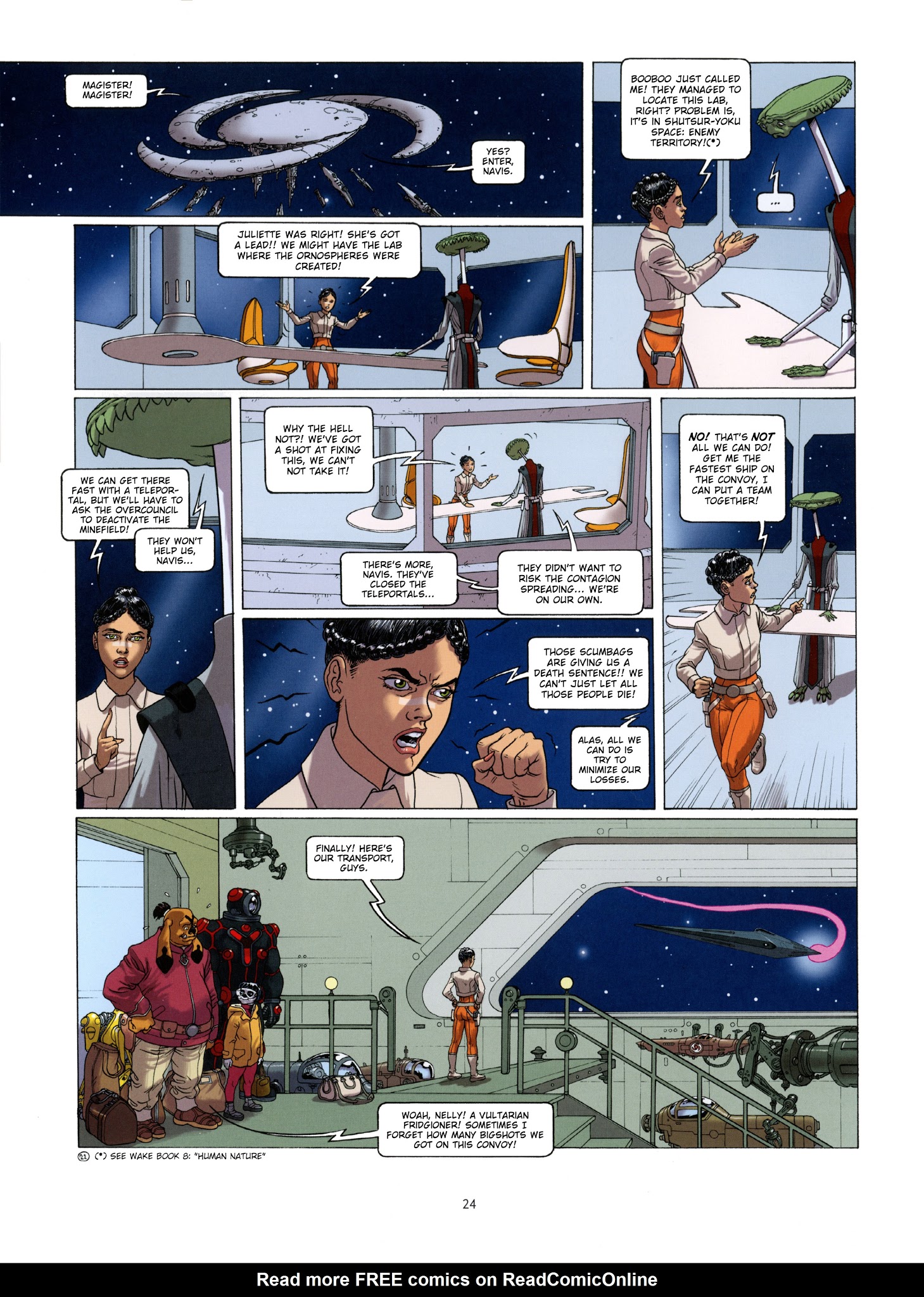 Read online Wake comic -  Issue #18 - 24