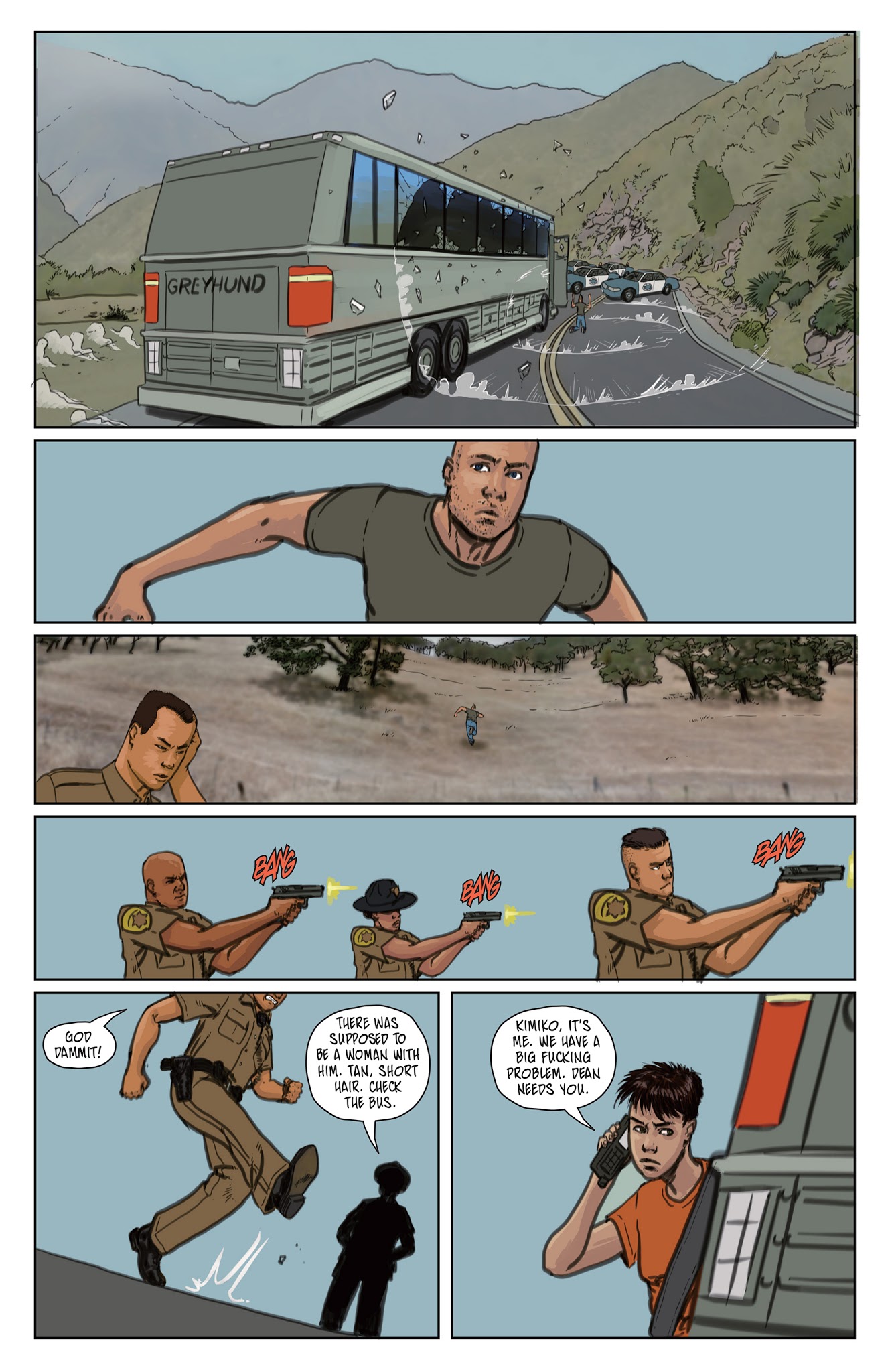 Read online Throwaways comic -  Issue #9 - 10