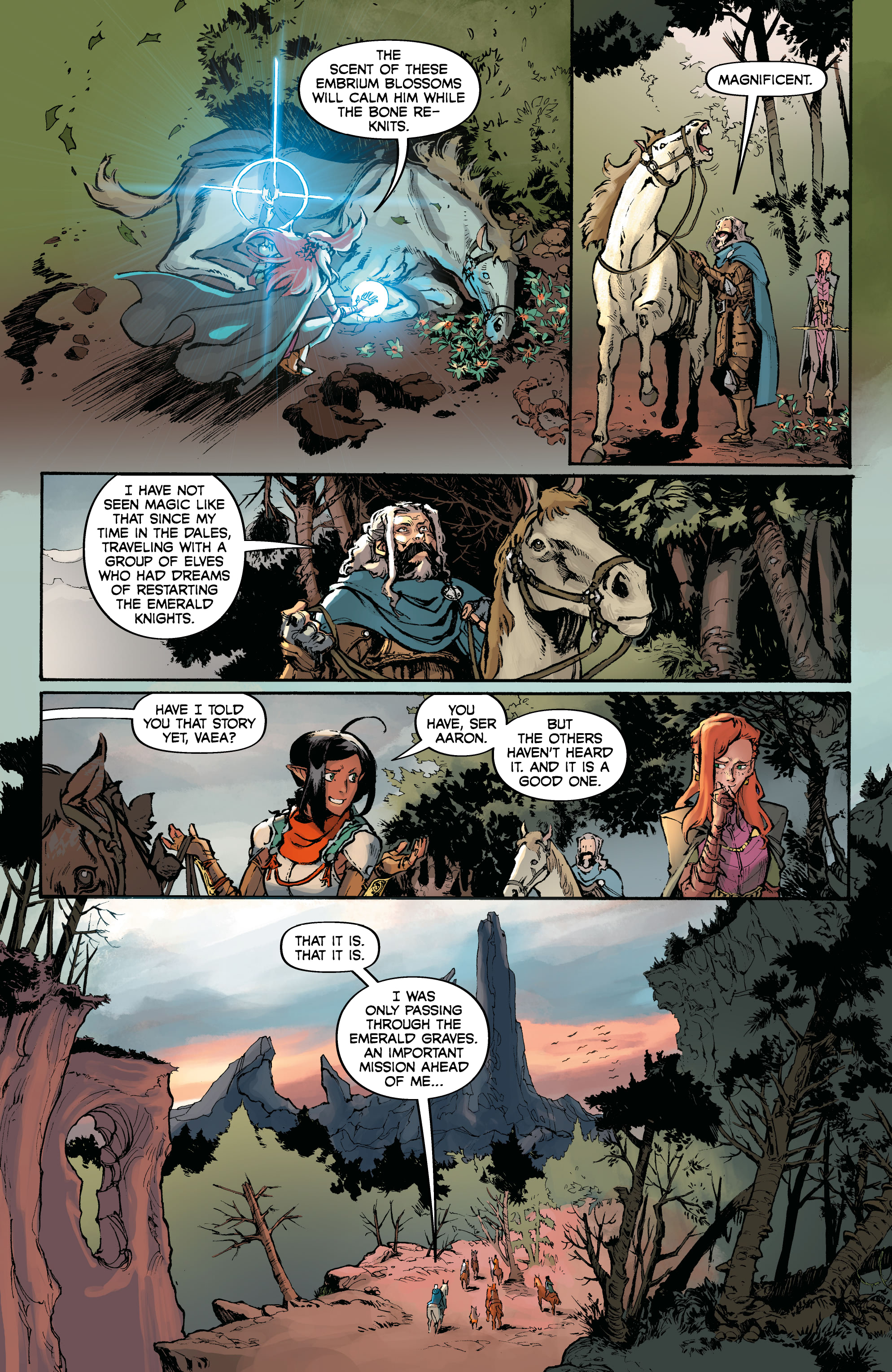 Read online Dragon Age: Blue Wraith comic -  Issue #3 - 21