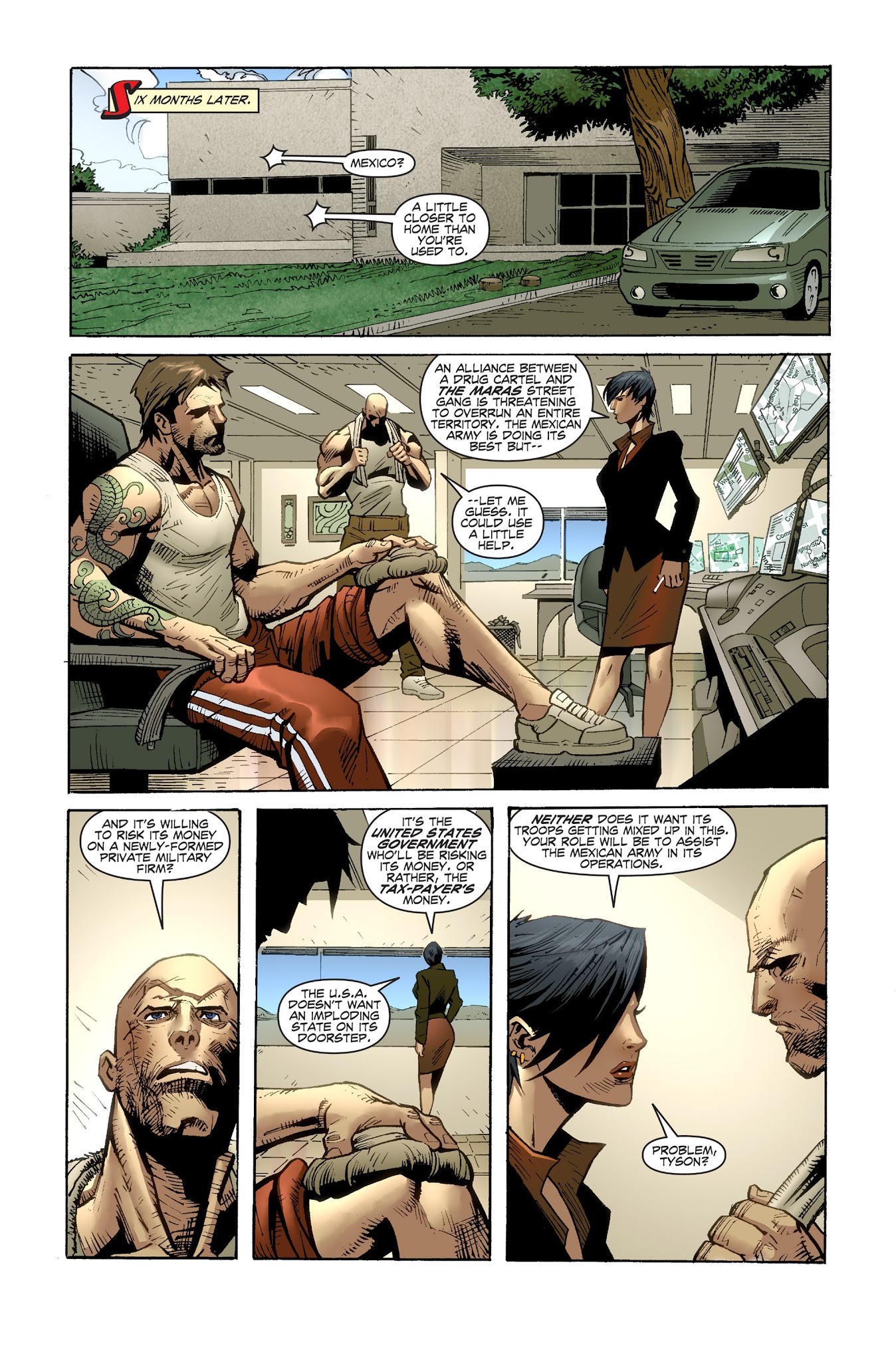 Read online Army of Two comic -  Issue #1 - 7