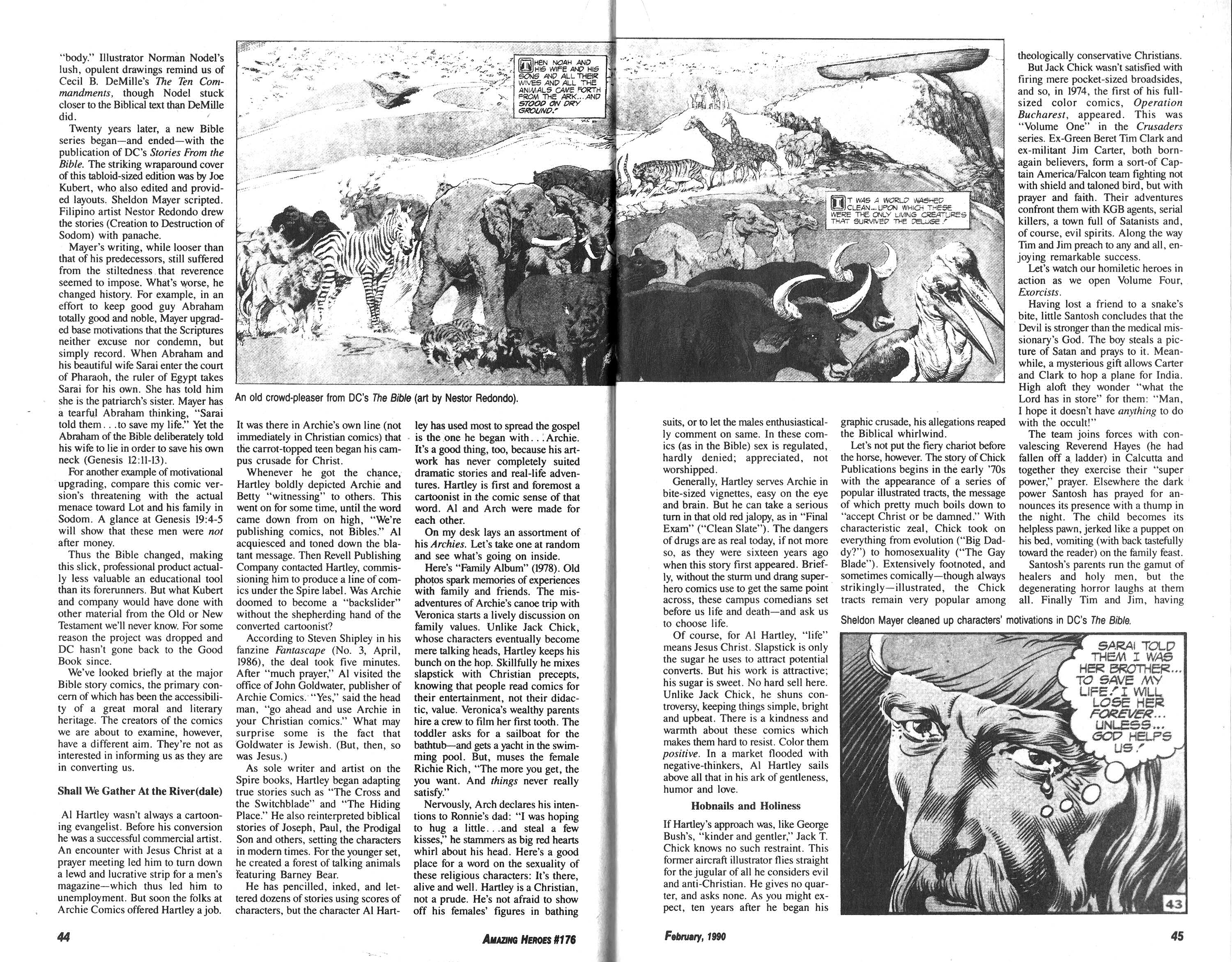 Read online Amazing Heroes comic -  Issue #176 - 23