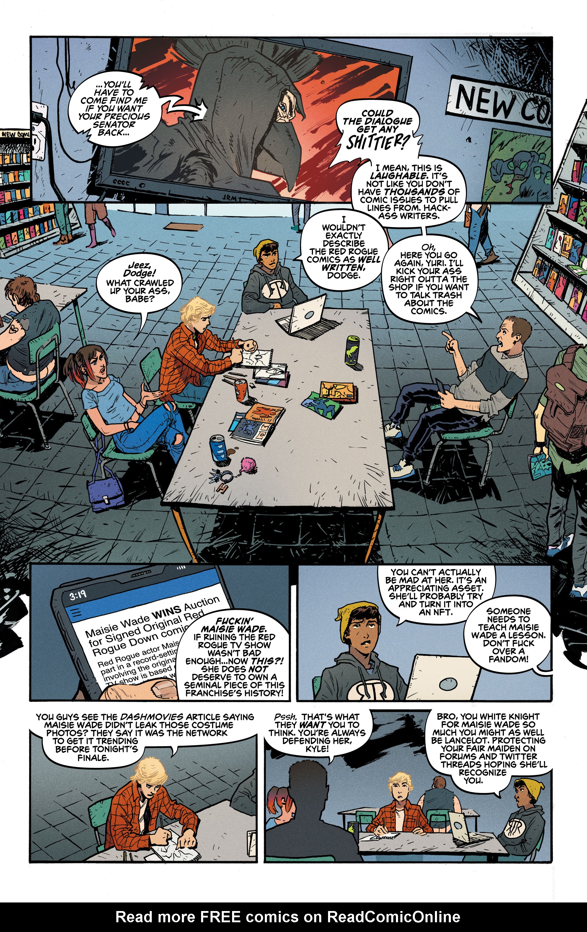 Read online Rogues' Gallery (2022) comic -  Issue #1 - 6