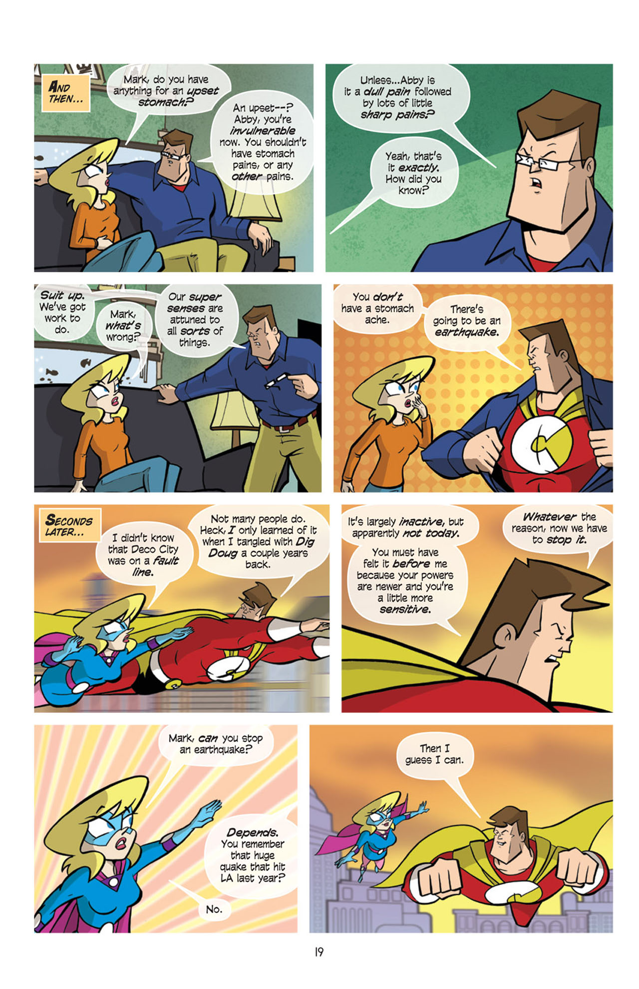 Read online Love and Capes comic -  Issue #10 - 21