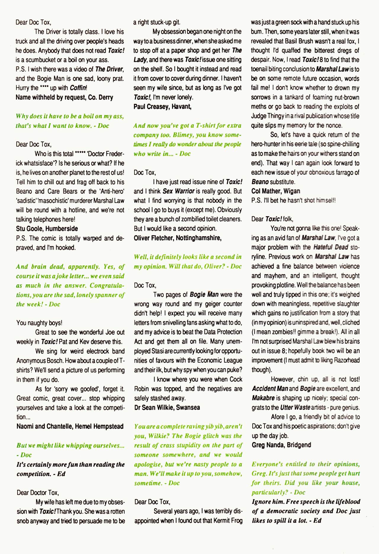 Read online Toxic! comic -  Issue #12 - 34