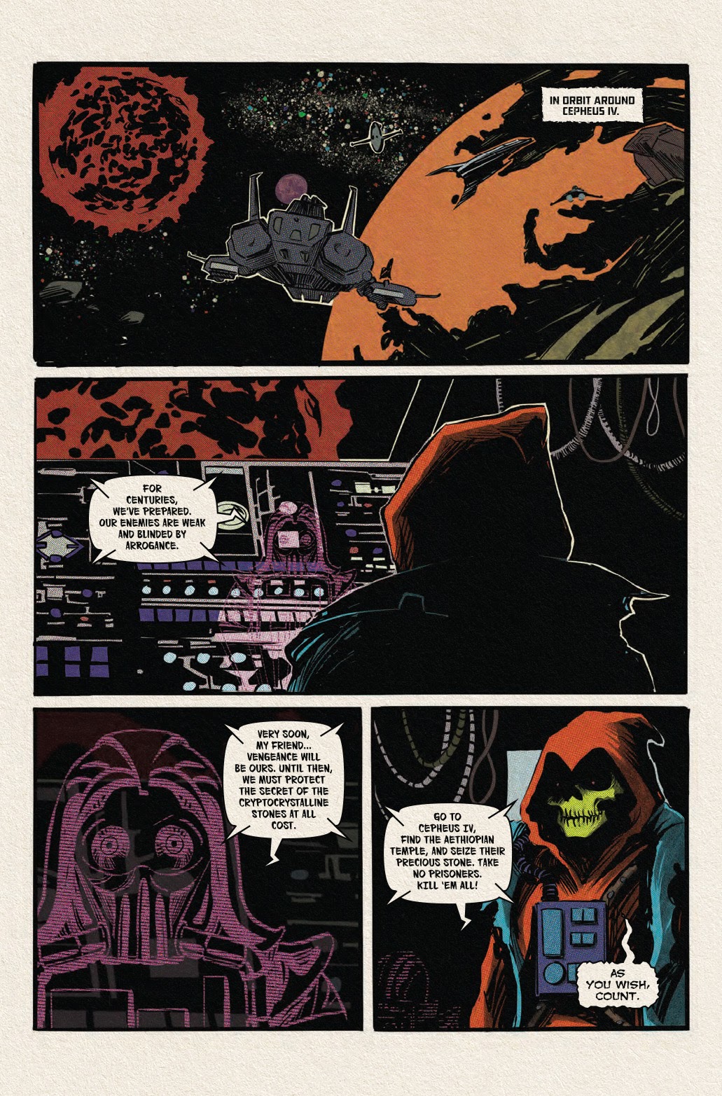 Read online Phantom Starkiller comic -  Issue #1 - 3