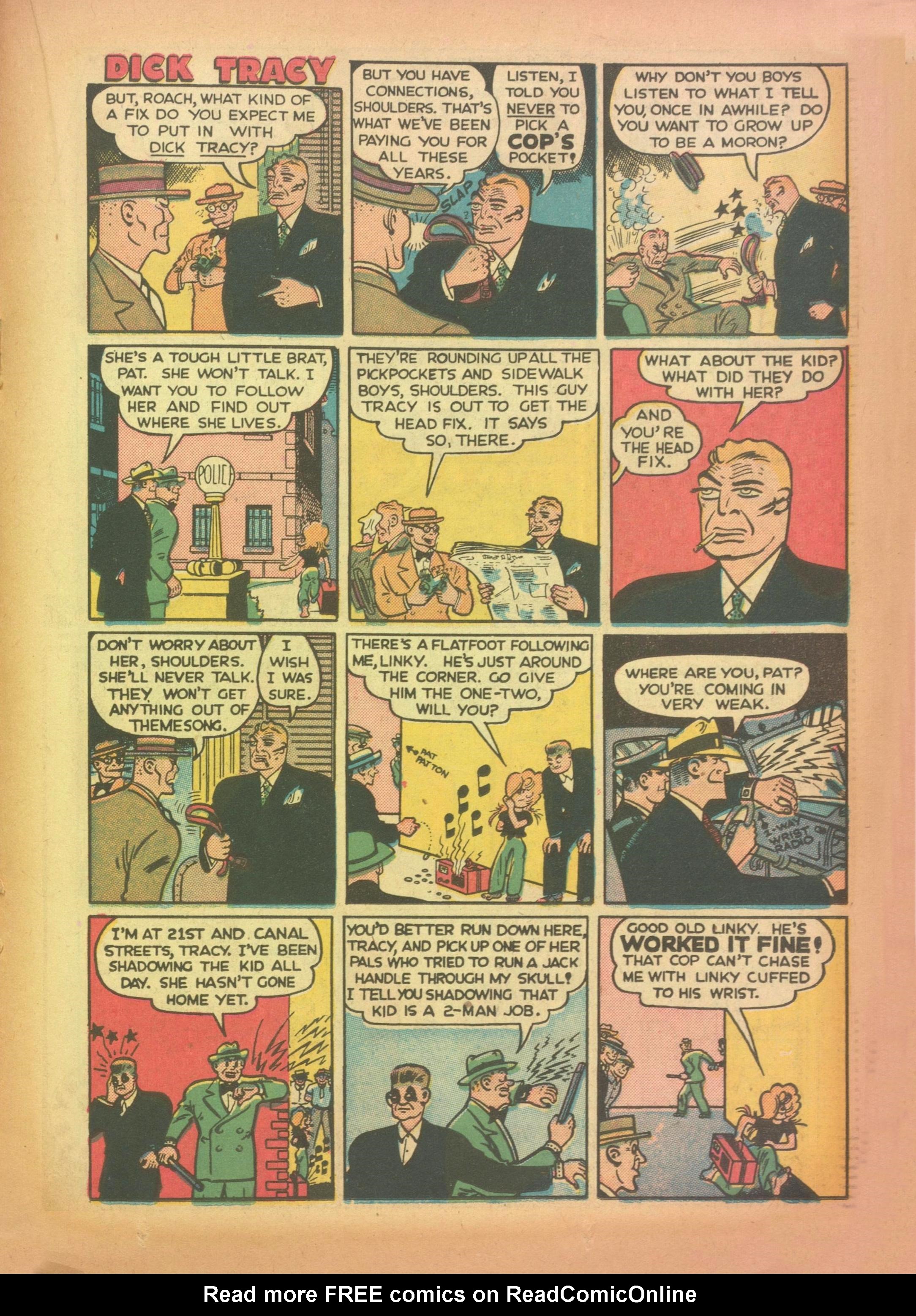 Read online Dick Tracy comic -  Issue #42 - 21
