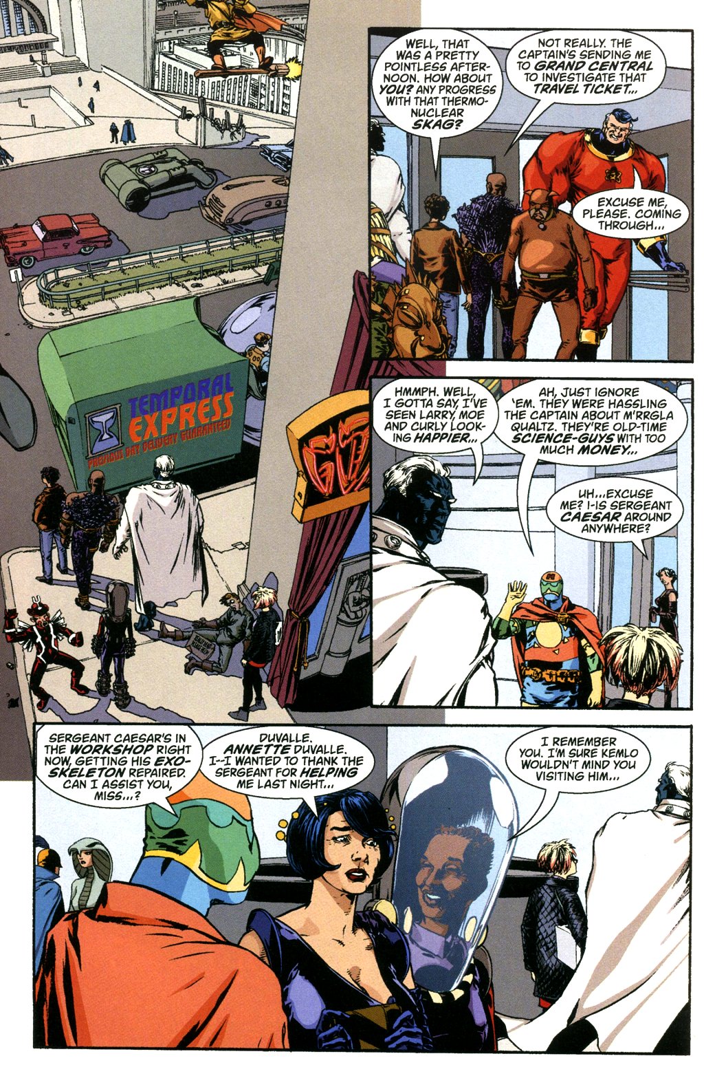 Read online Top 10 comic -  Issue #7 - 21