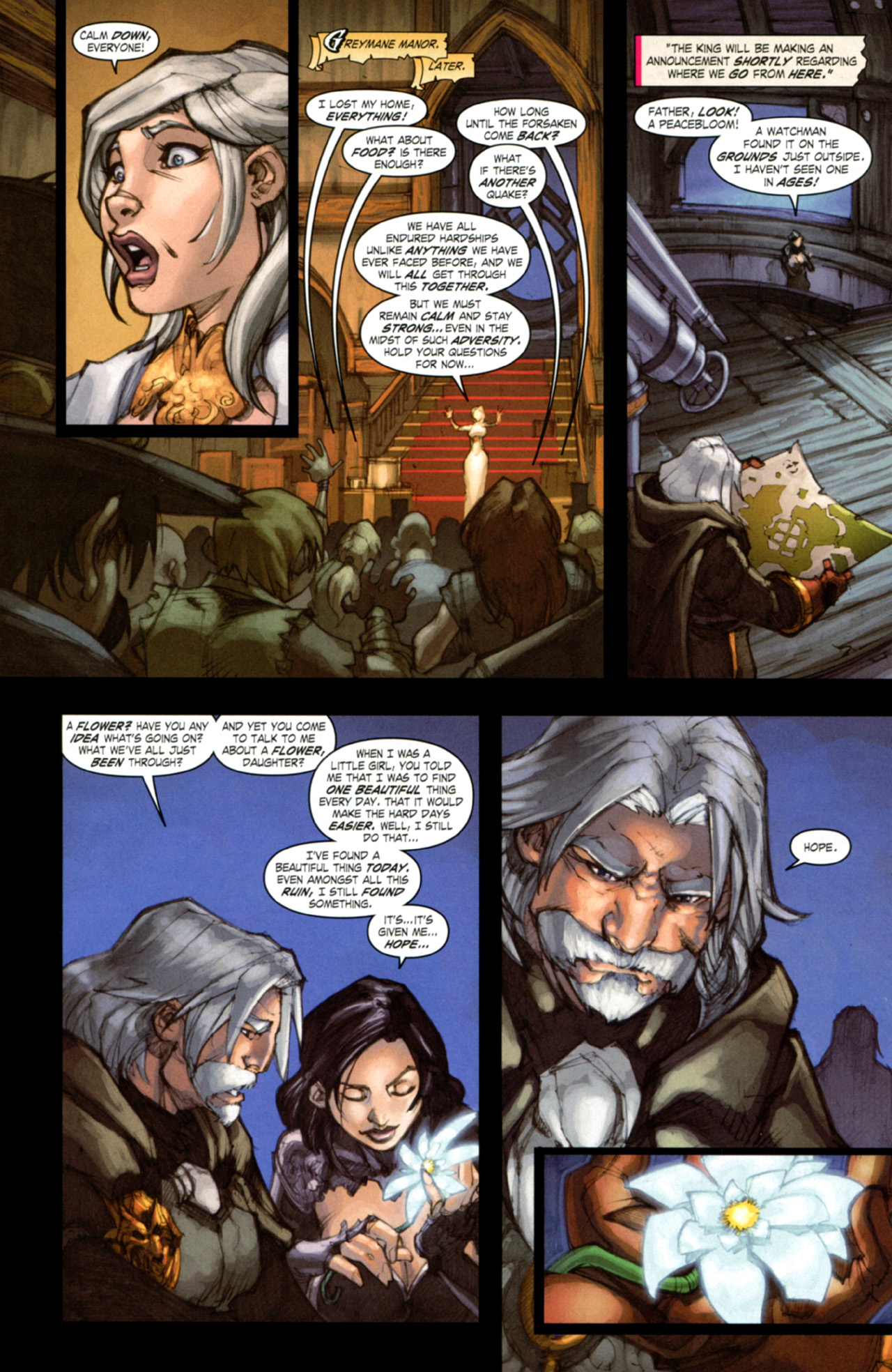 Read online World of Warcraft: Curse of the Worgen comic -  Issue #5 - 13