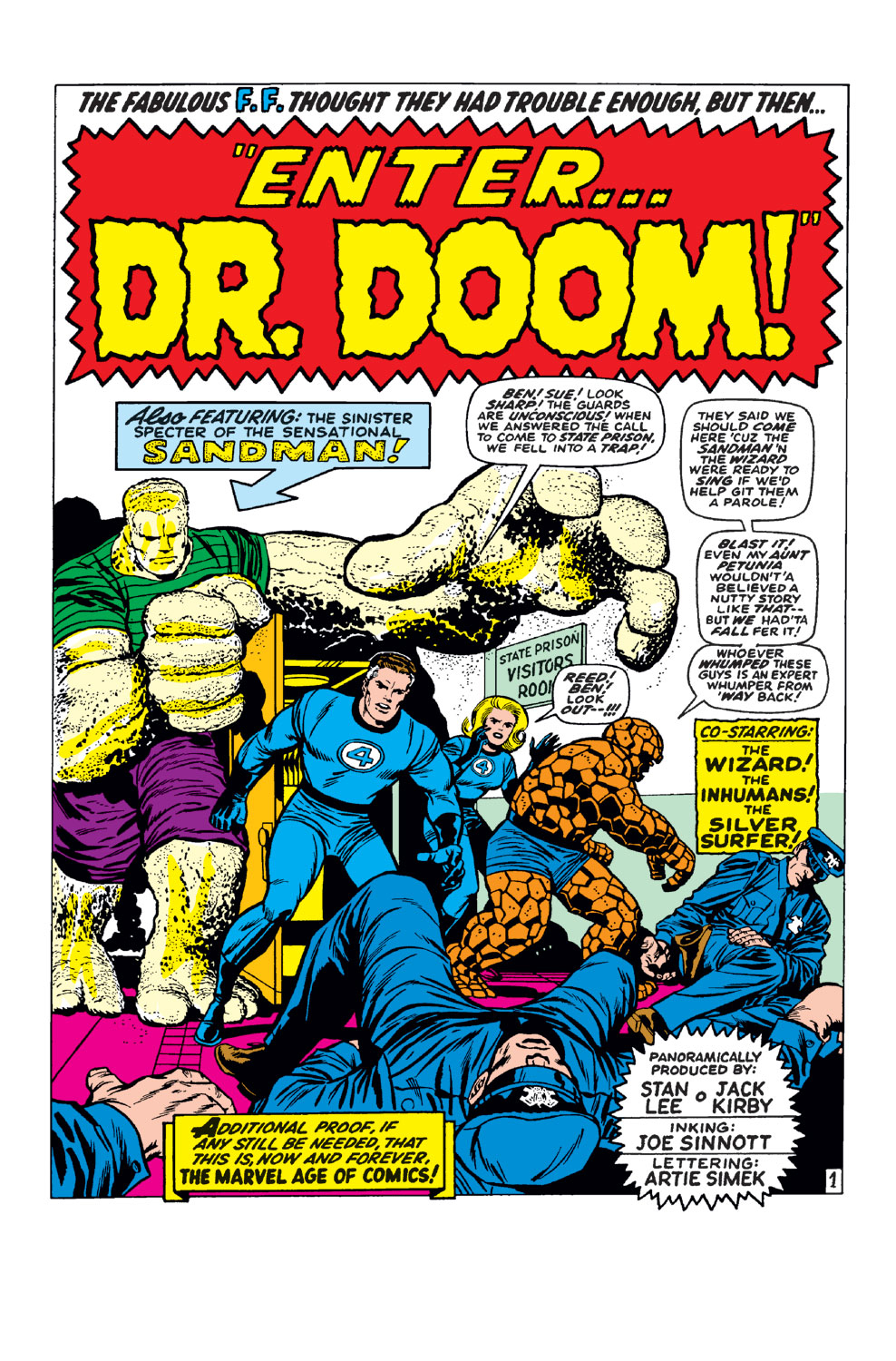 Read online Fantastic Four (1961) comic -  Issue #57 - 2