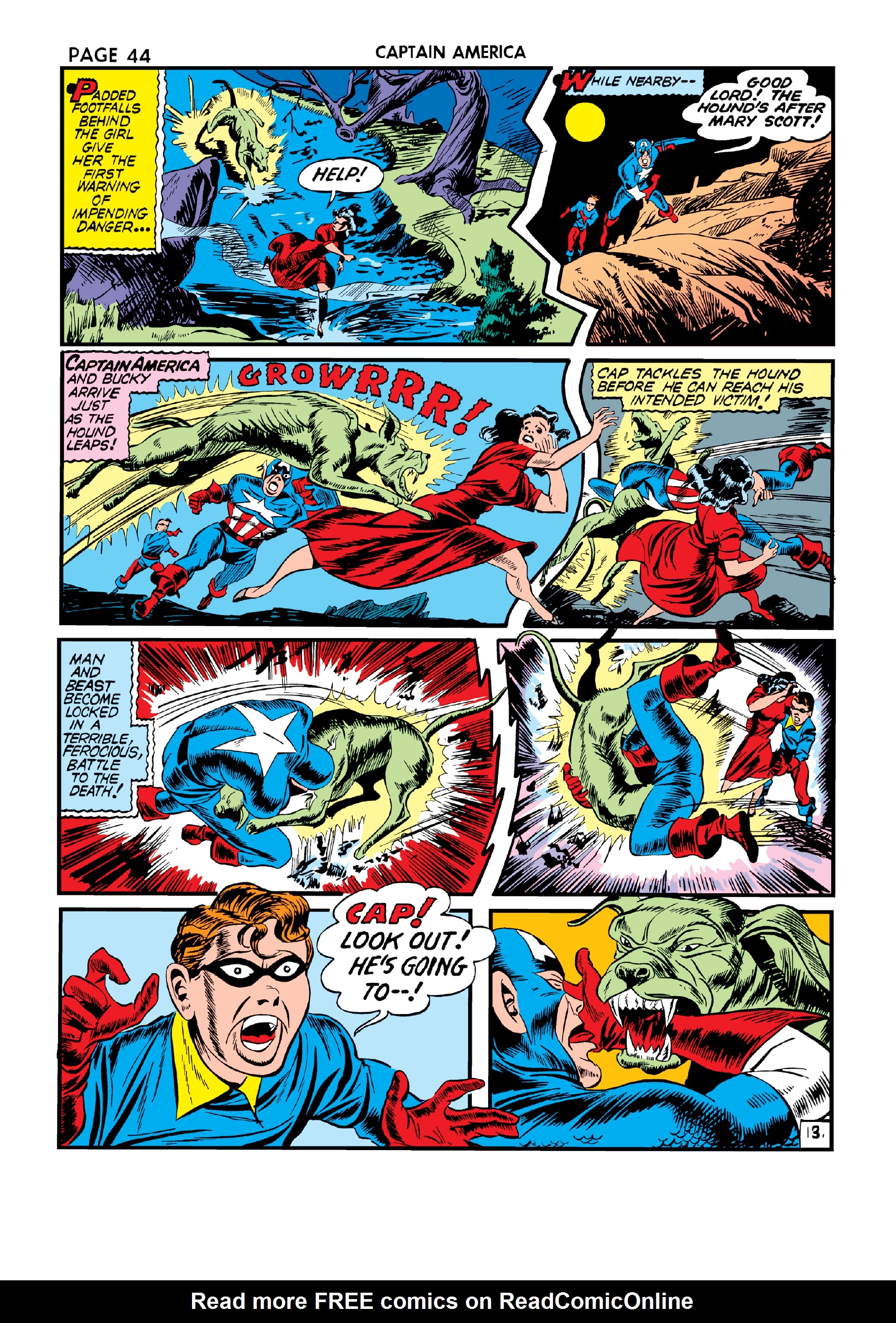 Read online Marvel Masterworks: Golden Age Captain America comic -  Issue # TPB 3 (Part 2) - 19