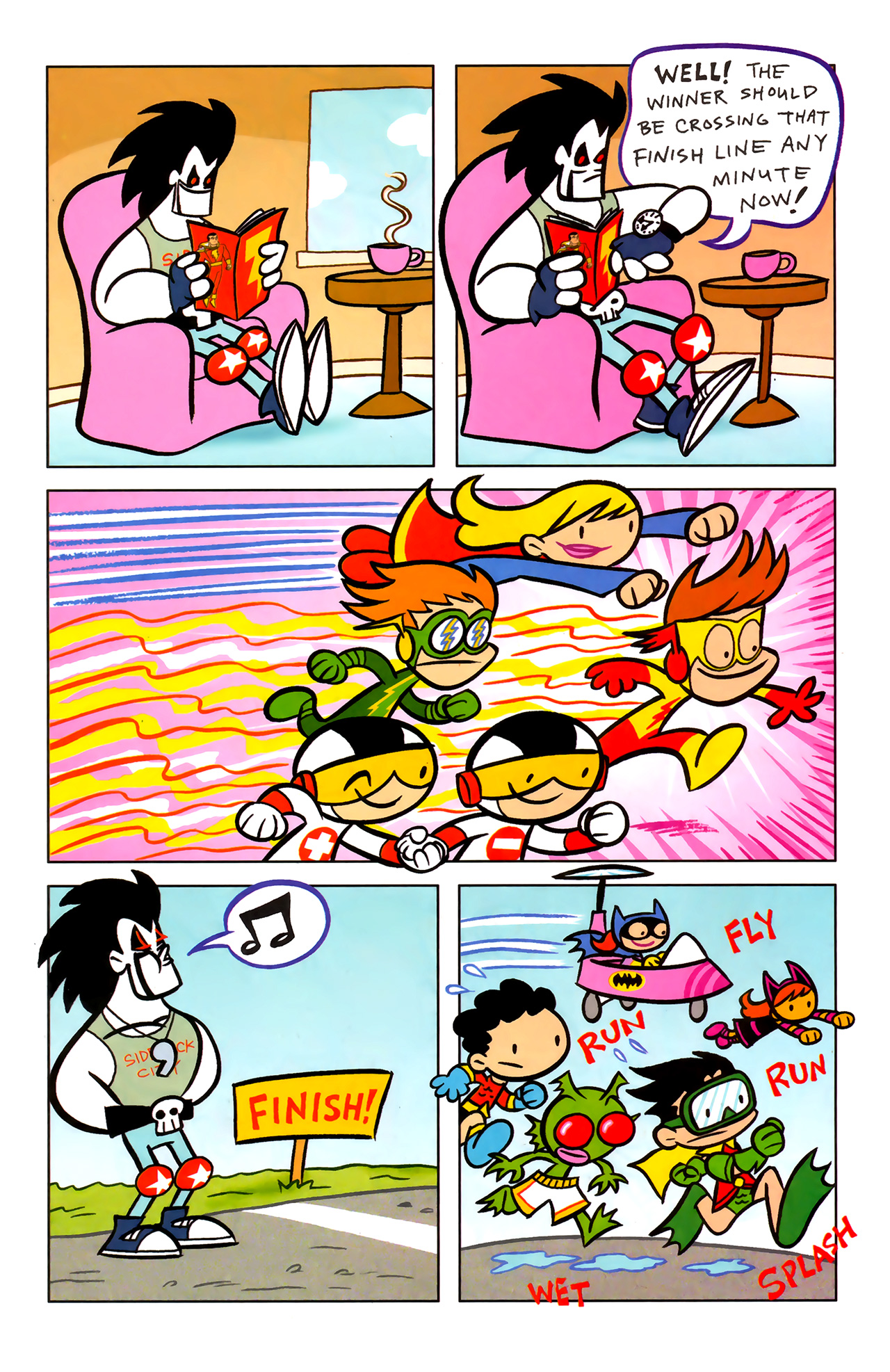 Read online Tiny Titans comic -  Issue #16 - 17