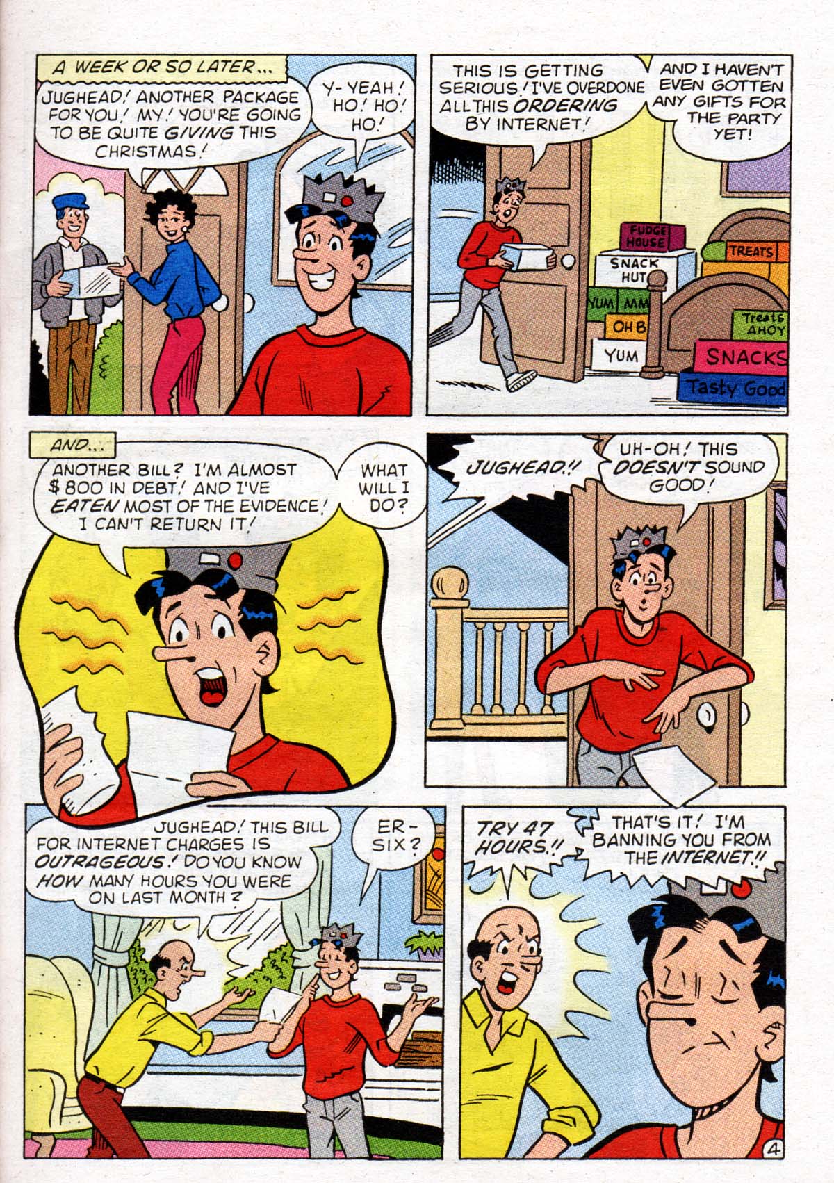 Read online Archie's Holiday Fun Digest comic -  Issue #7 - 34
