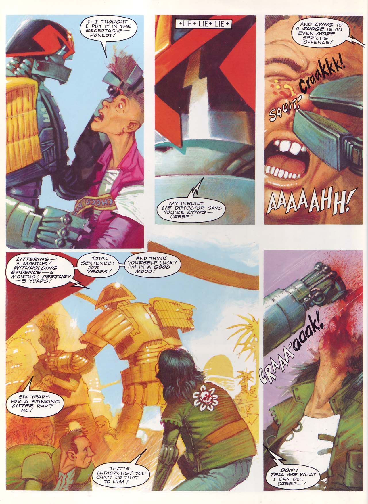 Read online Judge Dredd: Mechanismo comic -  Issue # TPB - 39