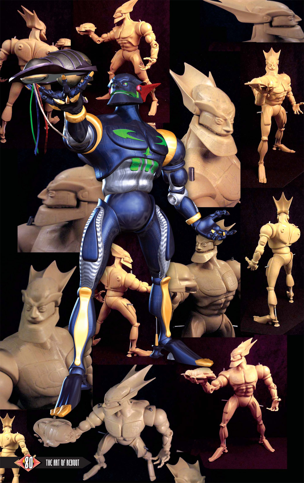 Read online The Art of Reboot comic -  Issue # TPB - 79