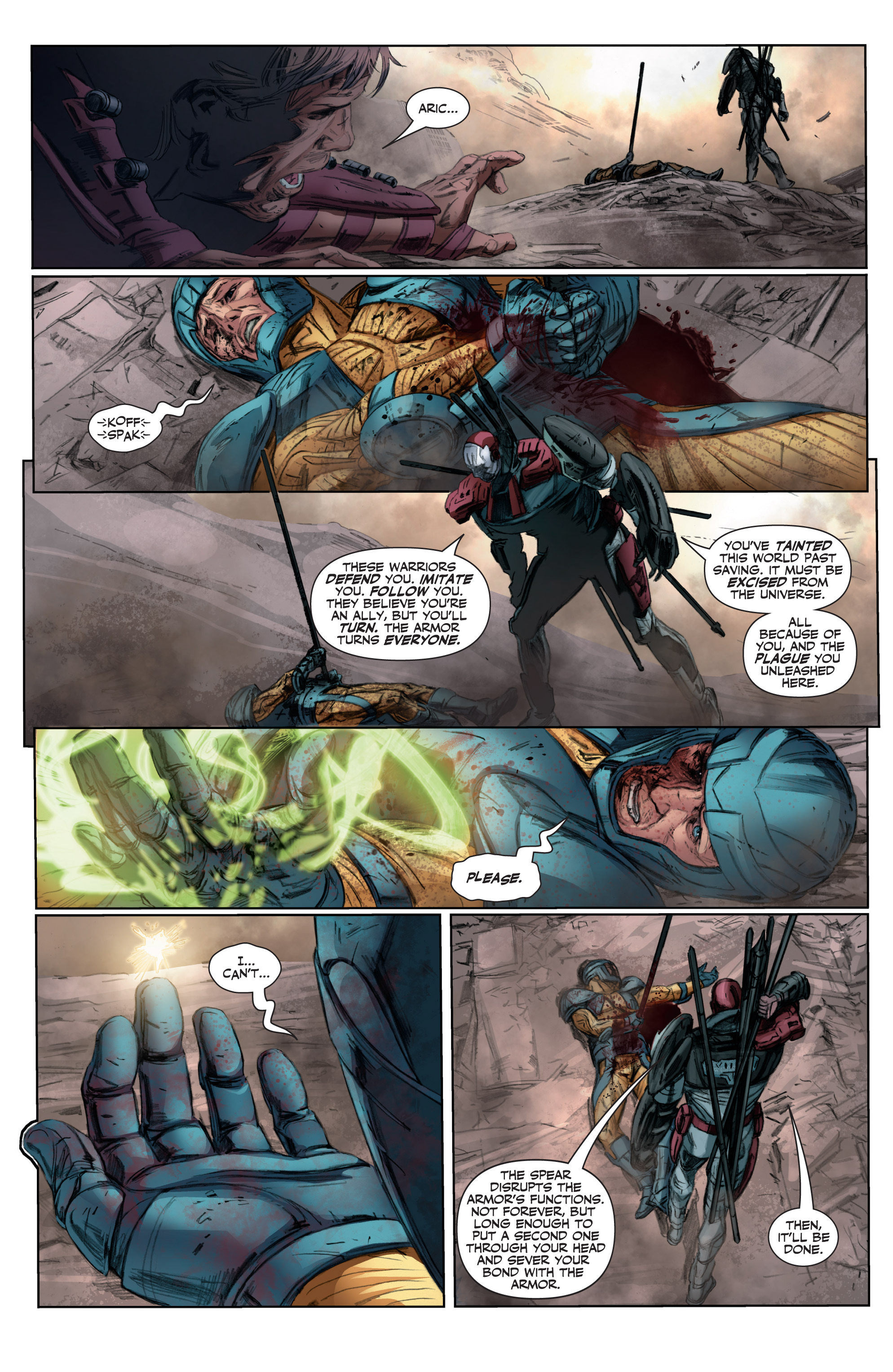 Read online Armor Hunters comic -  Issue #4 - 16