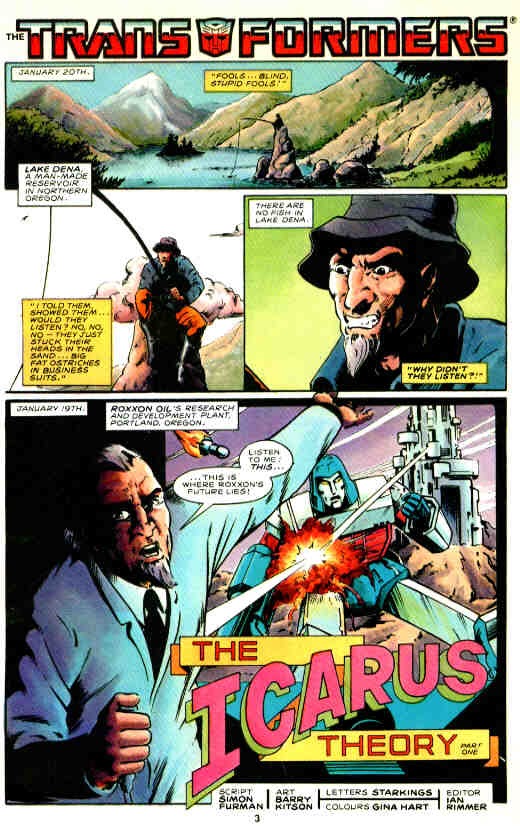 Read online The Transformers (UK) comic -  Issue #45 - 2
