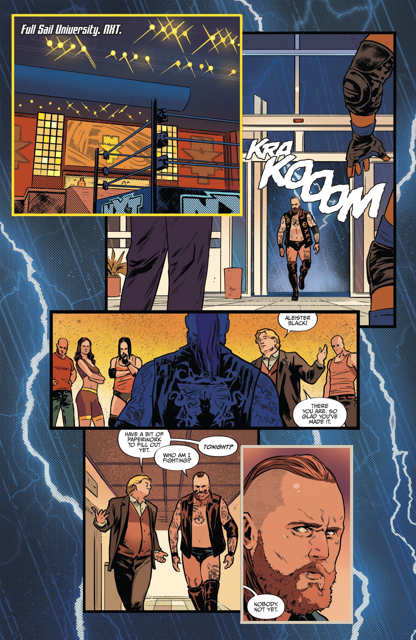 Read online WWE: NXT Takeover - Redemption comic -  Issue # Full - 5