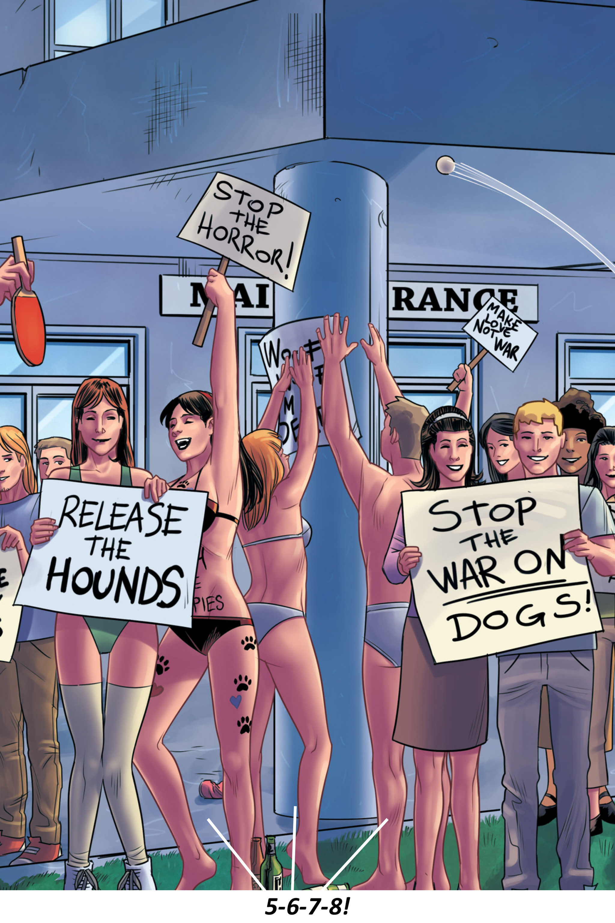 Read online Slab comic -  Issue #4 - 5