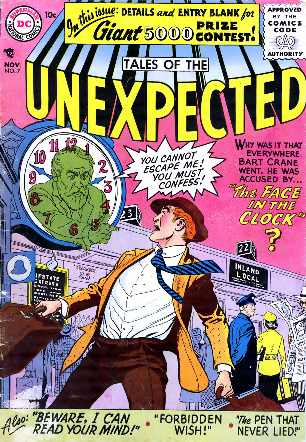 Read online Tales of the Unexpected comic -  Issue #7 - 1